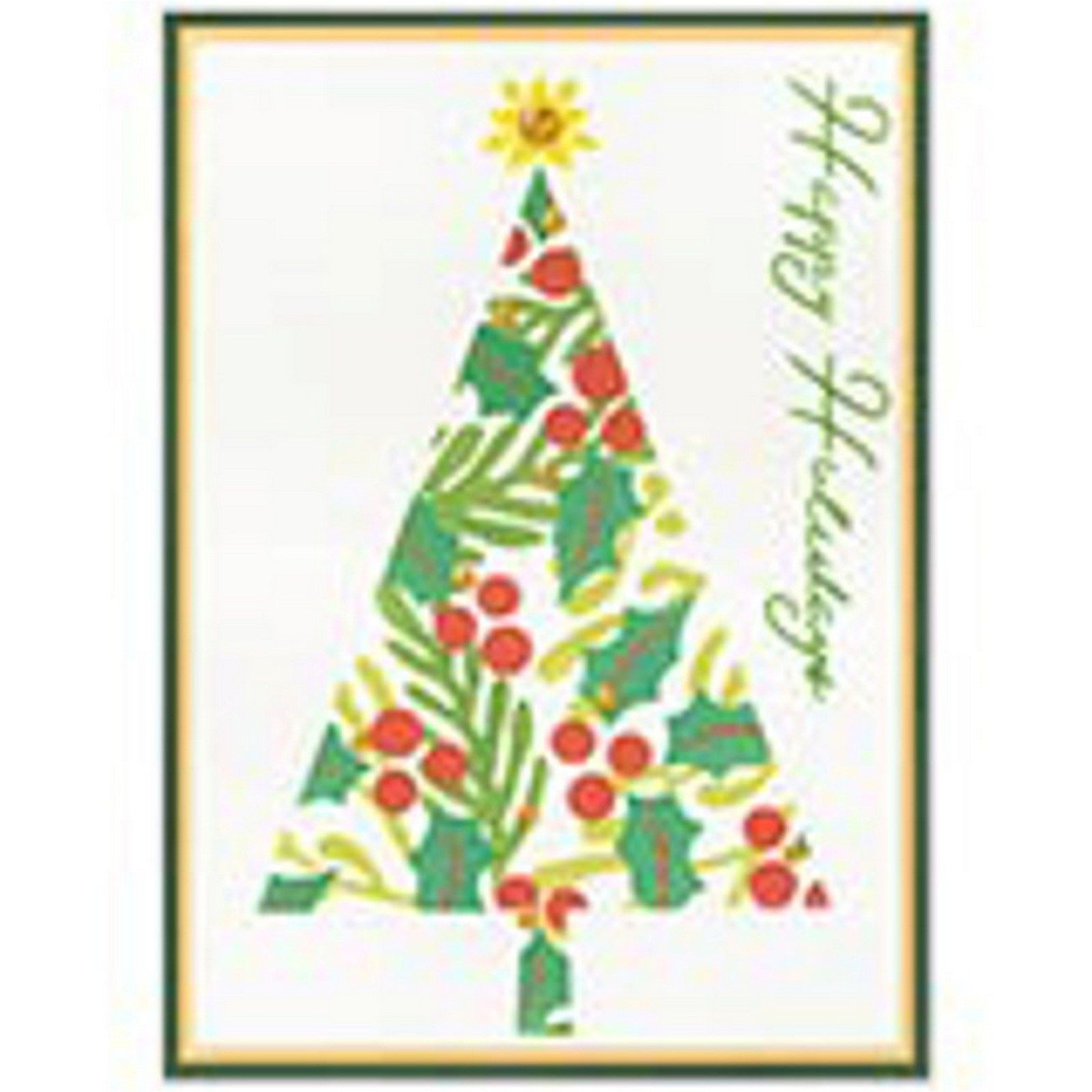 Sizzix • Layered Stencils A6 Cosmopolitan Christmas Happy Holidays 4pcs