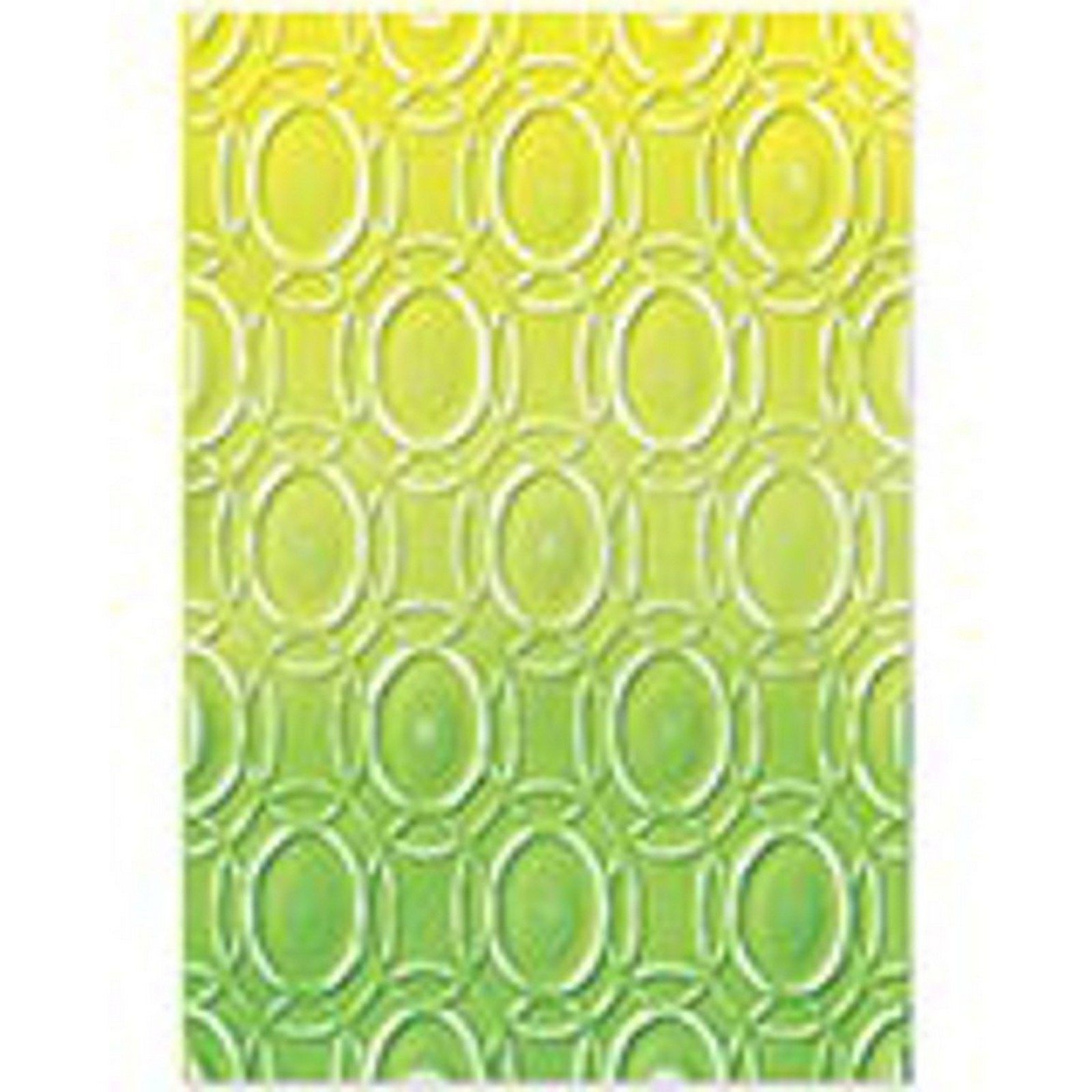 Sizzix • 3D Textured Impressions Embossing Folder Cosmopolitan Golden Rings