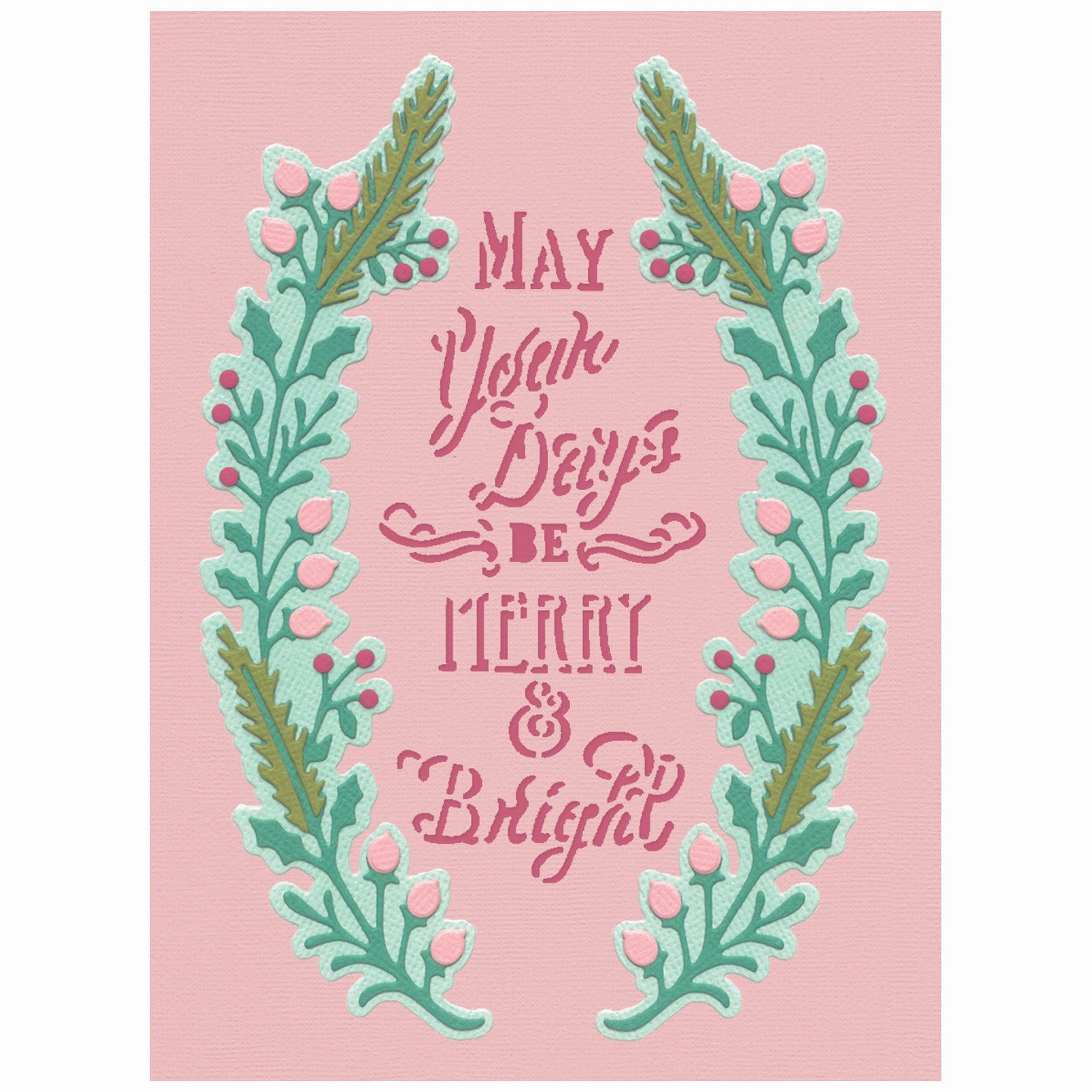 Sizzix • Thinlits Die Set Merry & Bright Nr.2 12pcs