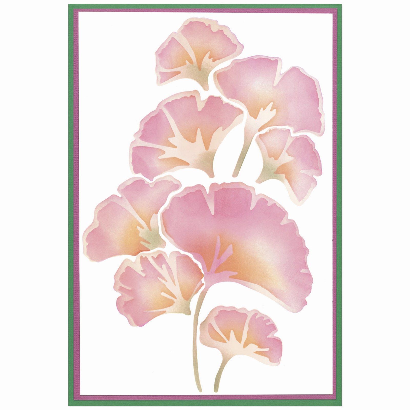 Sizzix • Cosmopolitan Stencil A5 Inspire Adornment 2pcs
