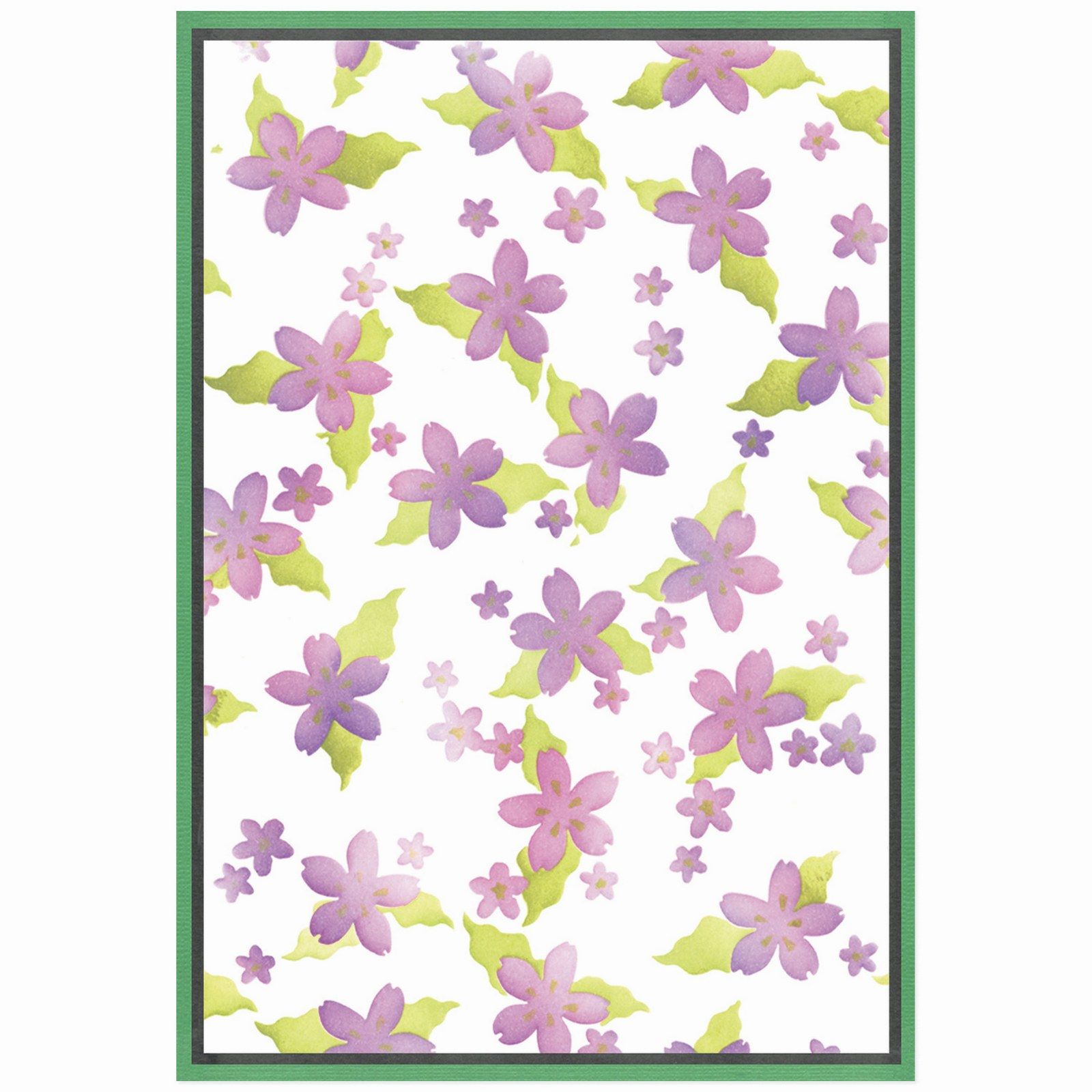 Sizzix • Cosmopolitan Stencil A5 Petals Adornment 2pcs