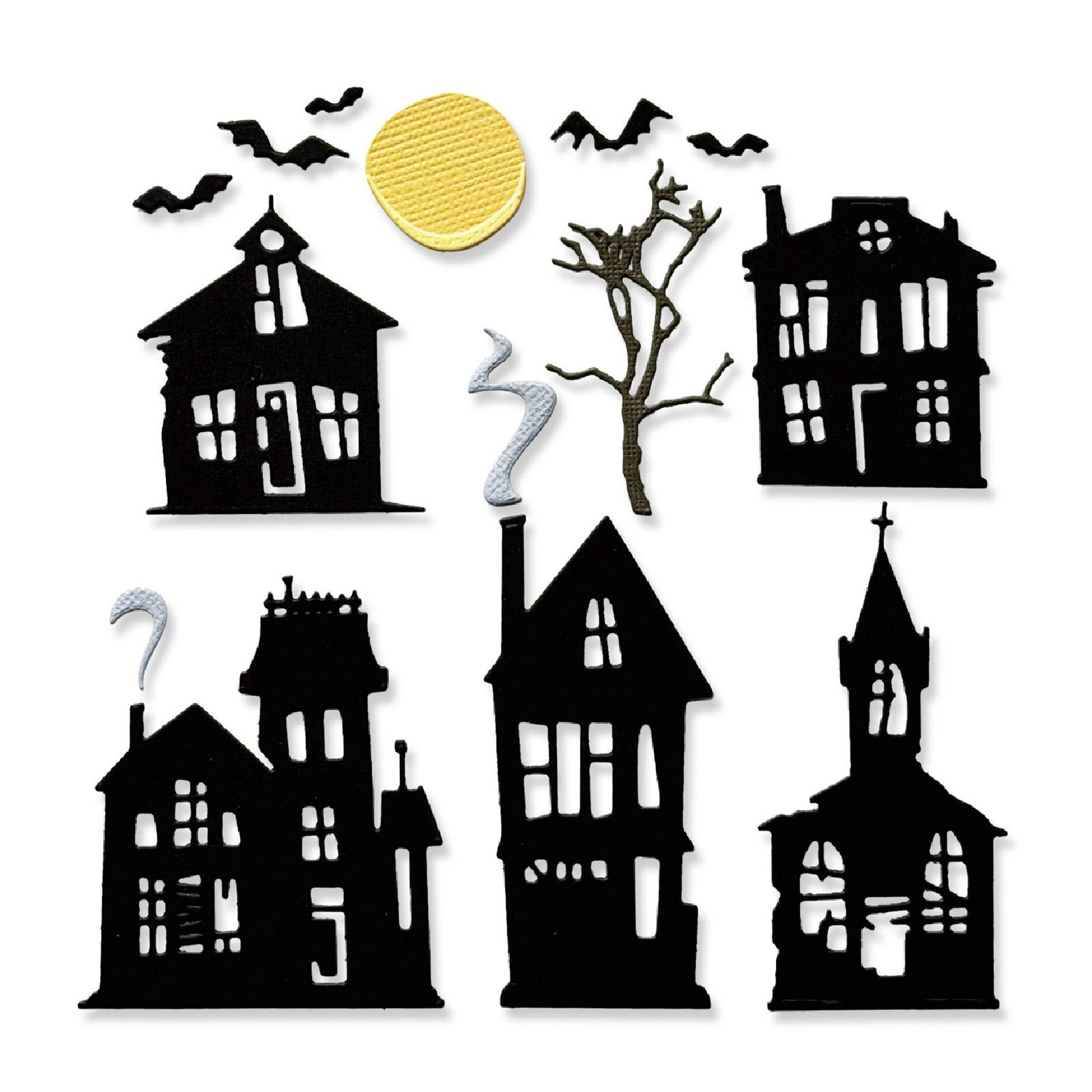 Sizzix • Vault Thinlits Die Set Ghost Town by Tim Holtz 11pcs