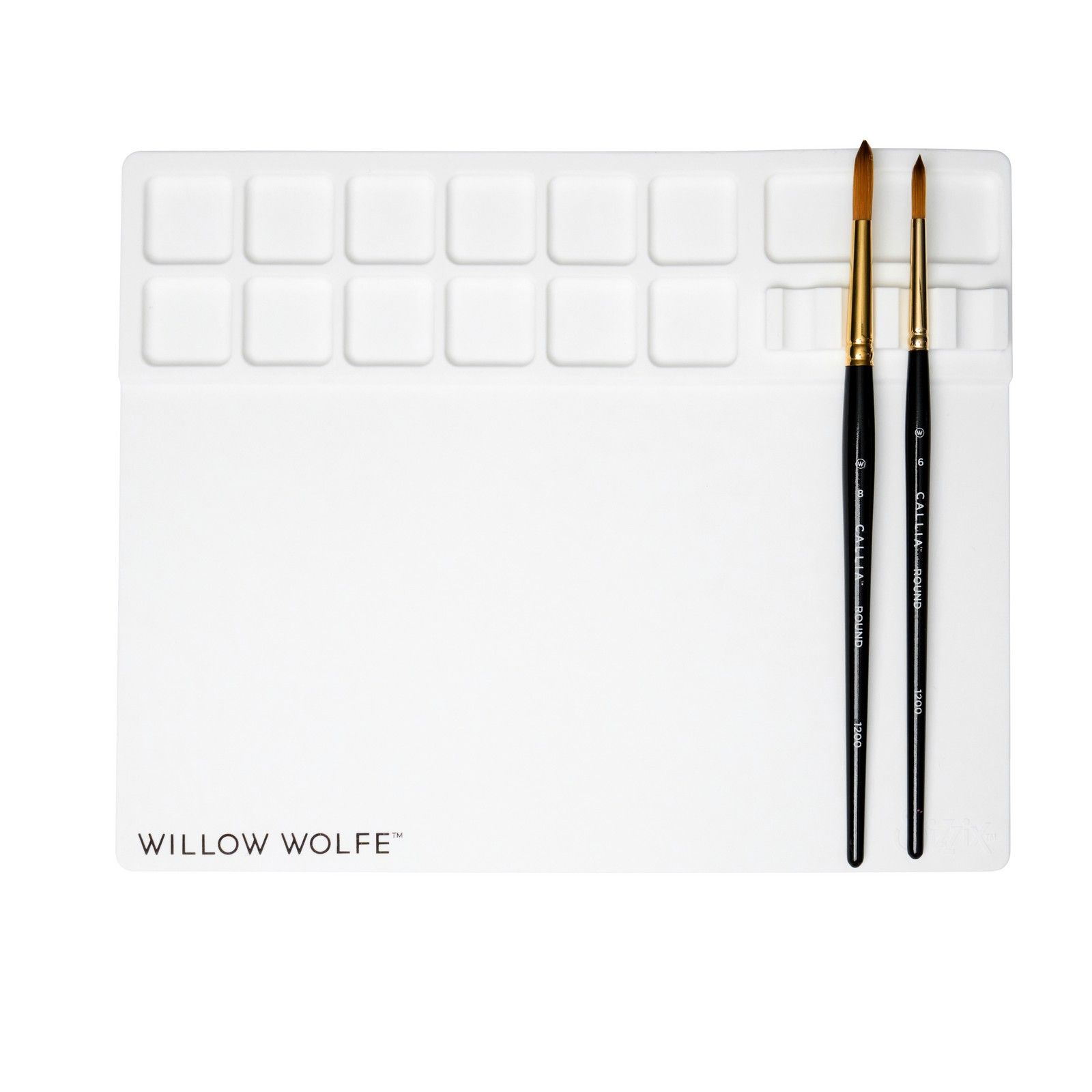 Sizzix • Media Mat With Palette & Brush Hold