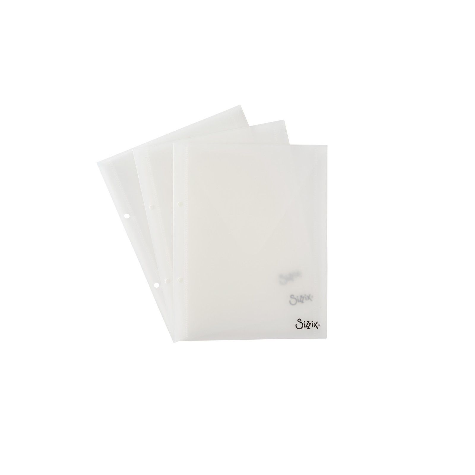 Sizzix • Die Storage Envelopes Clear, 3pcs