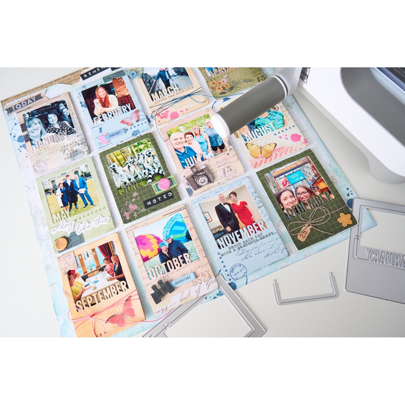 Sizzix • Thinlits Die Set Snap and Swap Instamatic by 49 and Market 19pcs