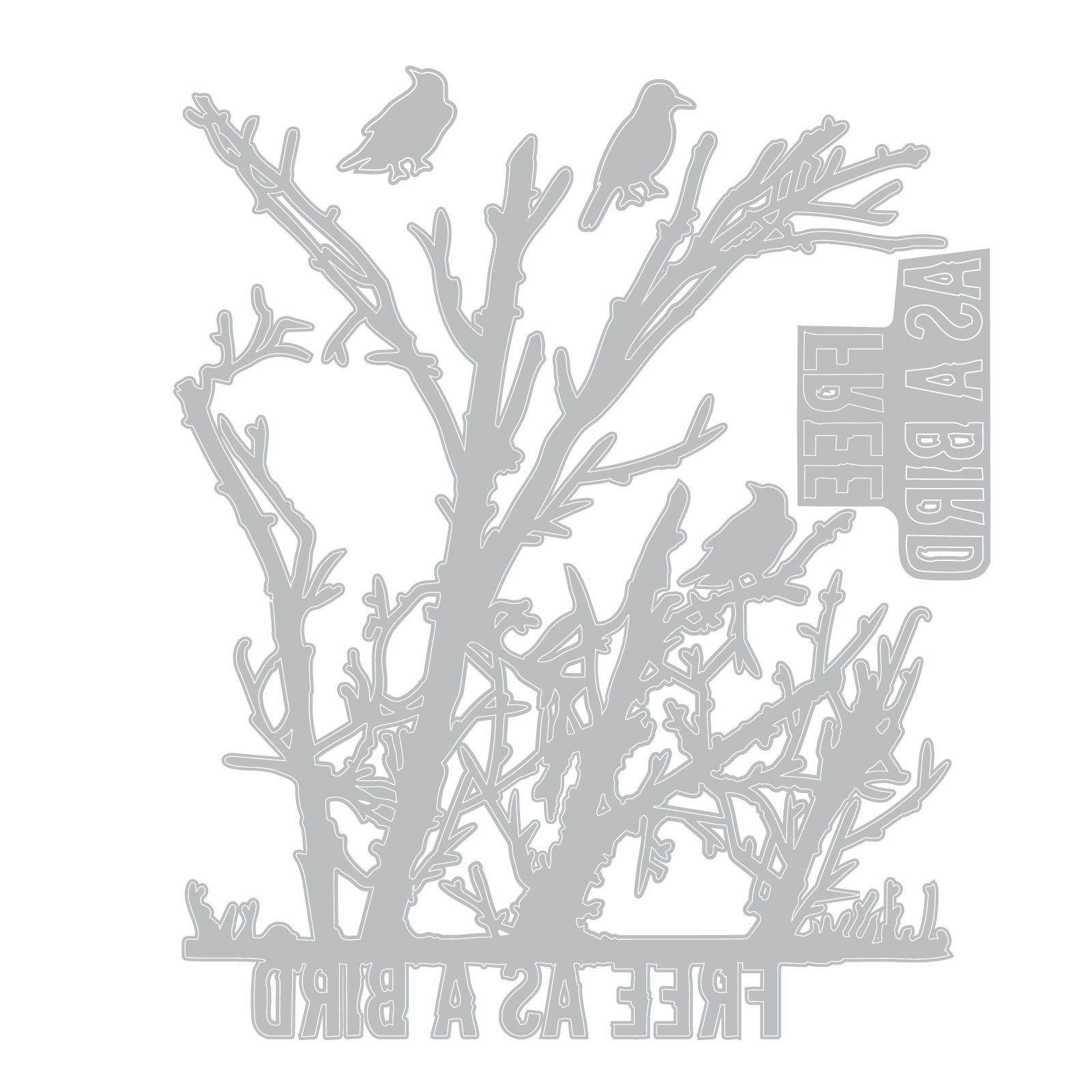 Sizzix • Thinlits Die Set Free Bird by Seth Apter 4pcs