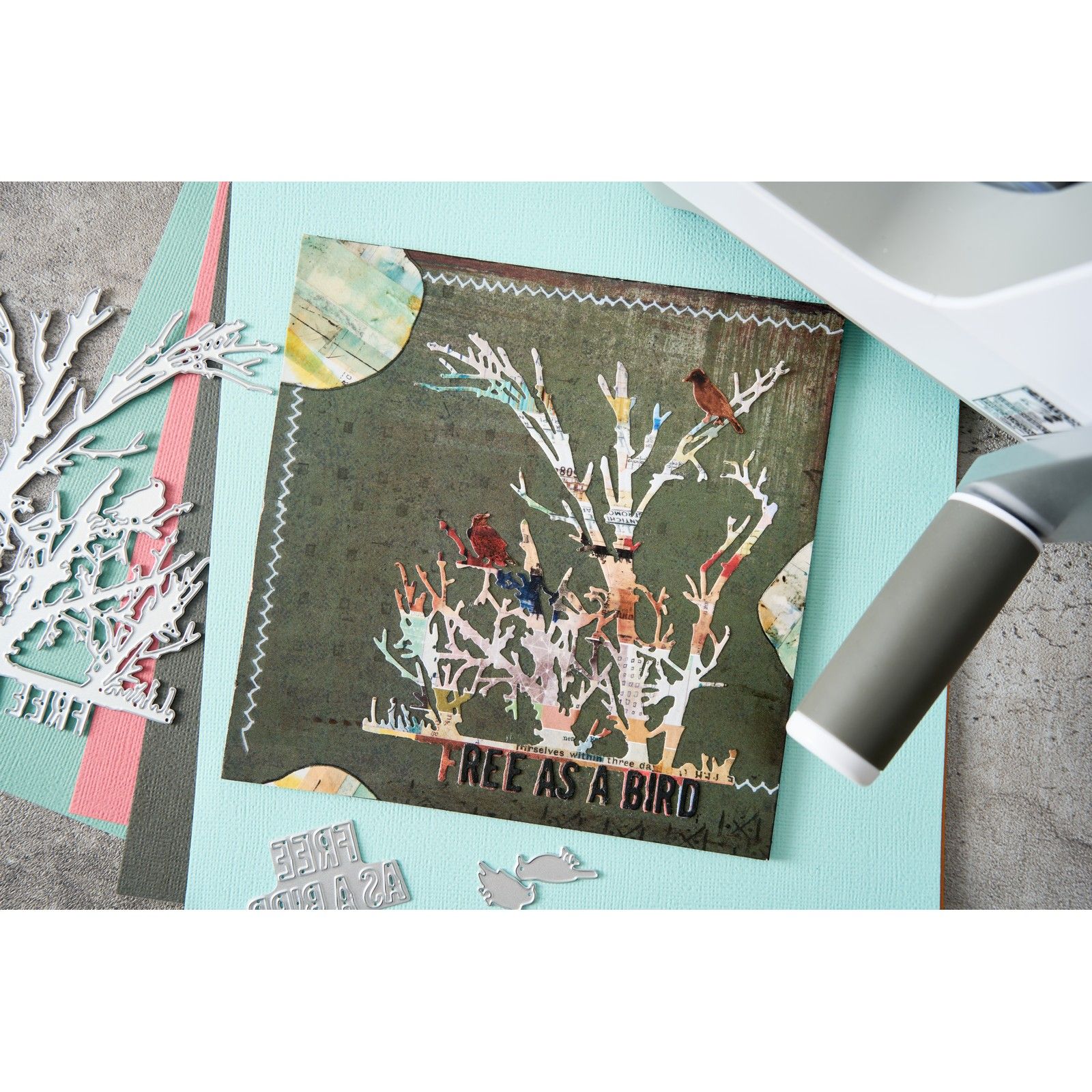 Sizzix • Thinlits Die Set Free Bird by Seth Apter 4pcs
