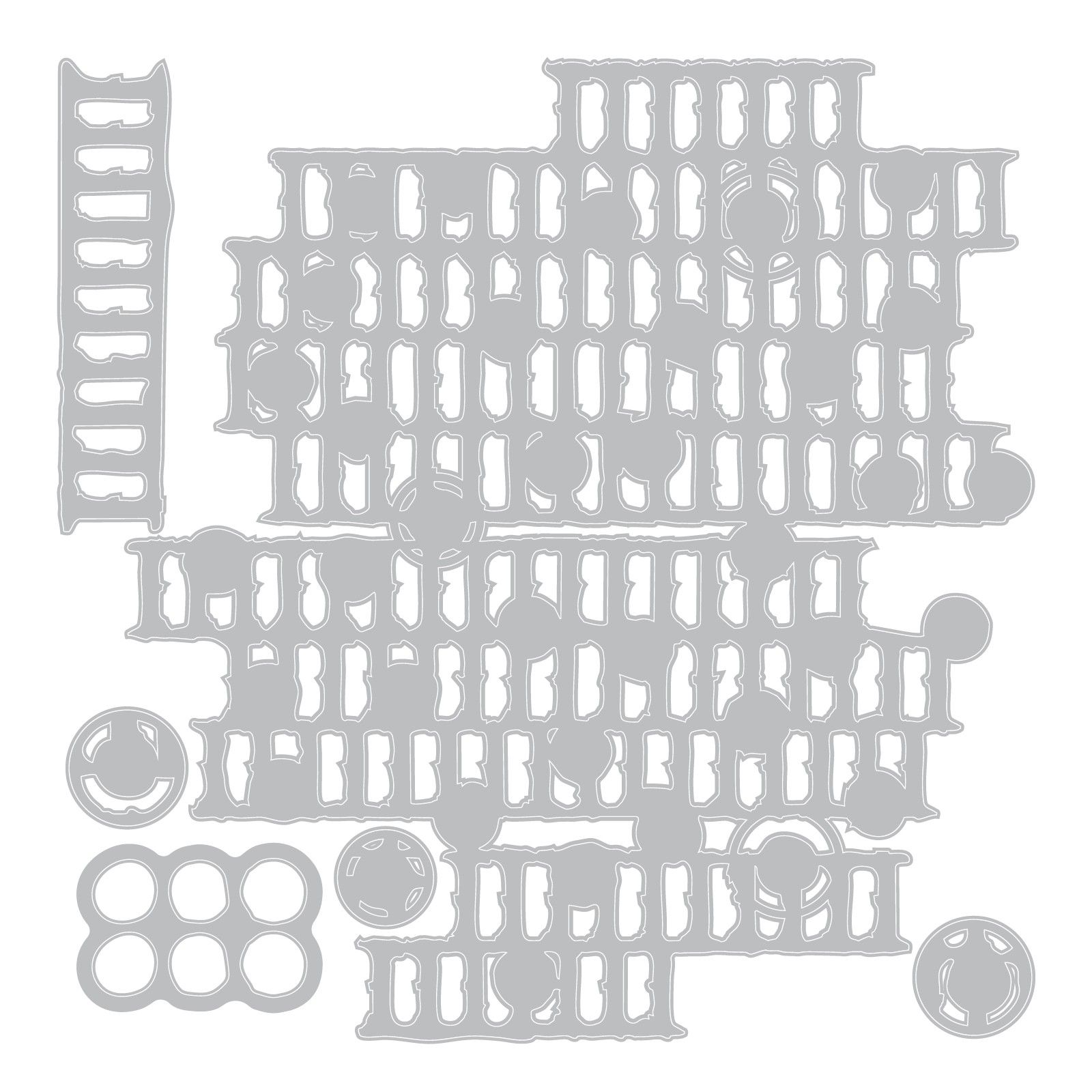 Sizzix • Thinlits Die Set Stackers by Seth Apter 6pcs