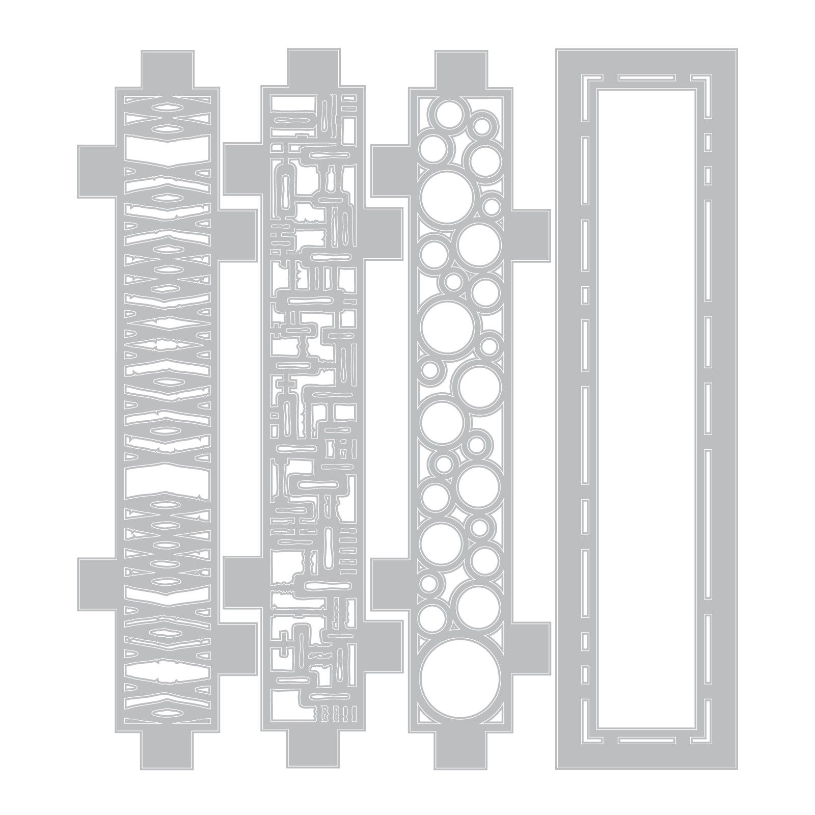 Sizzix • Thinlits Die Set Sockets #1 by Seth Apter 4pcs