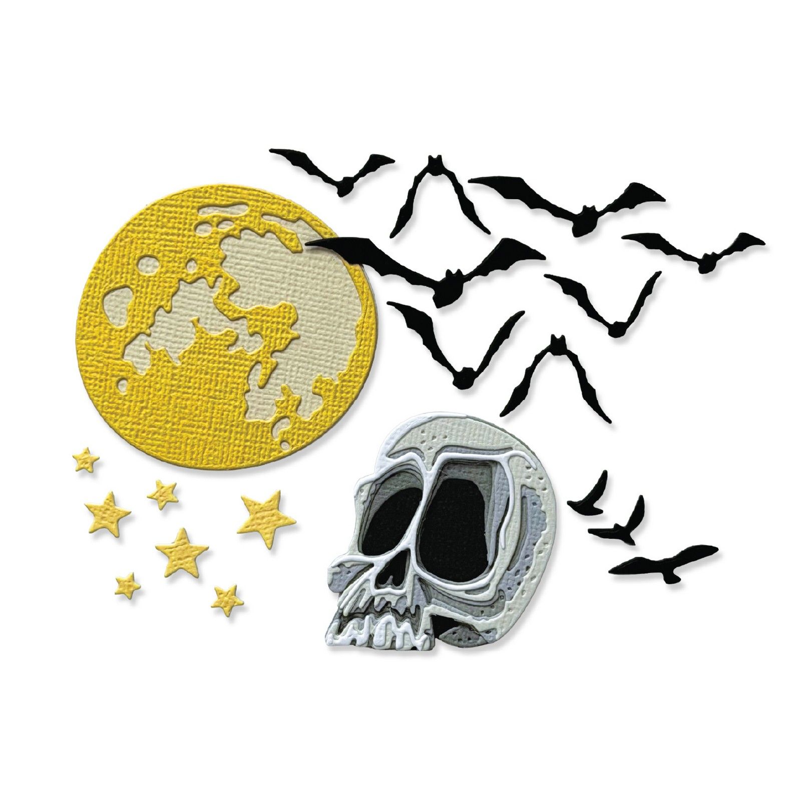 Sizzix • Vault Thinlits Die Set Moonlight Scare by Tim Holtz 25pcs