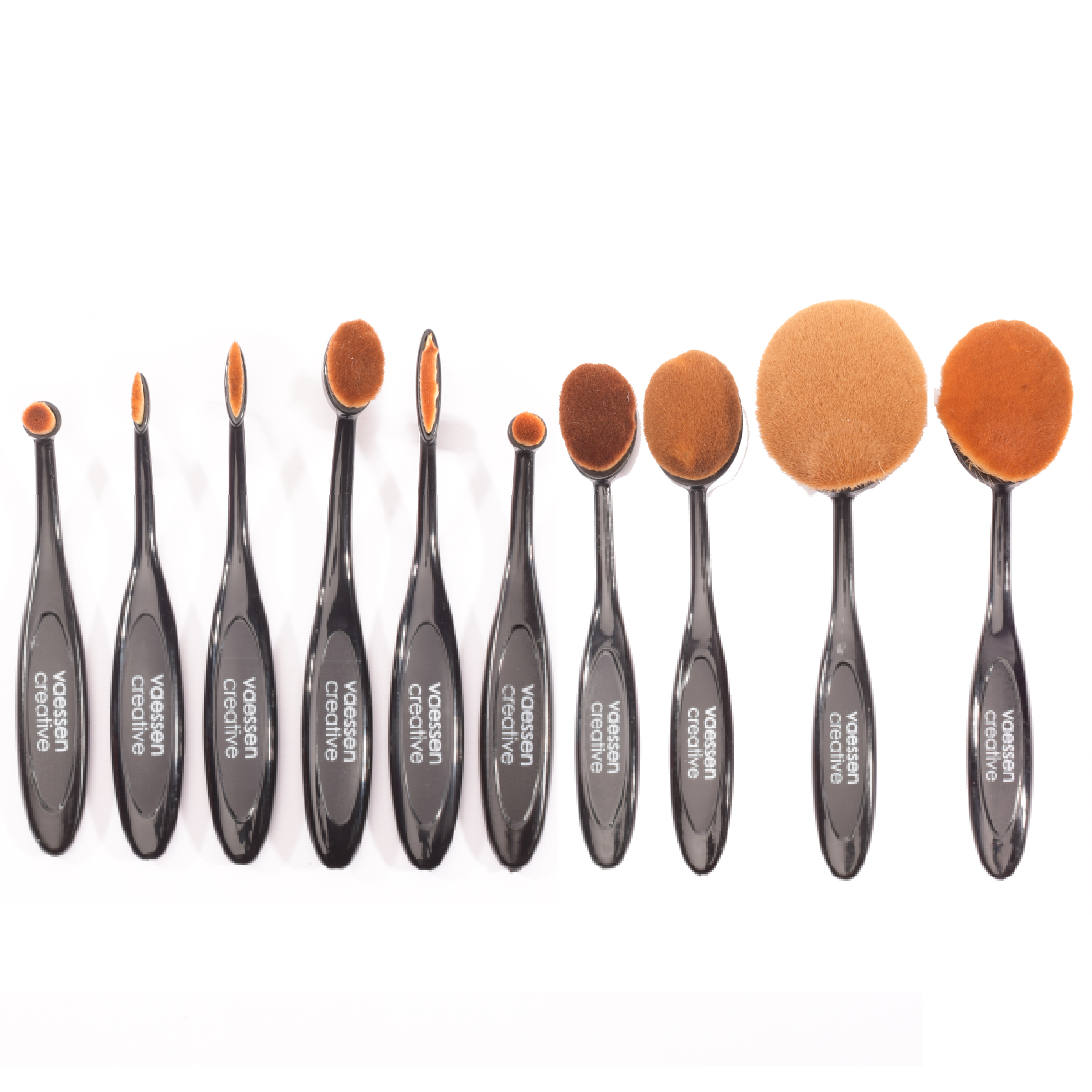 Vaessen Creative • Blending brush maat 1-10 10stuks