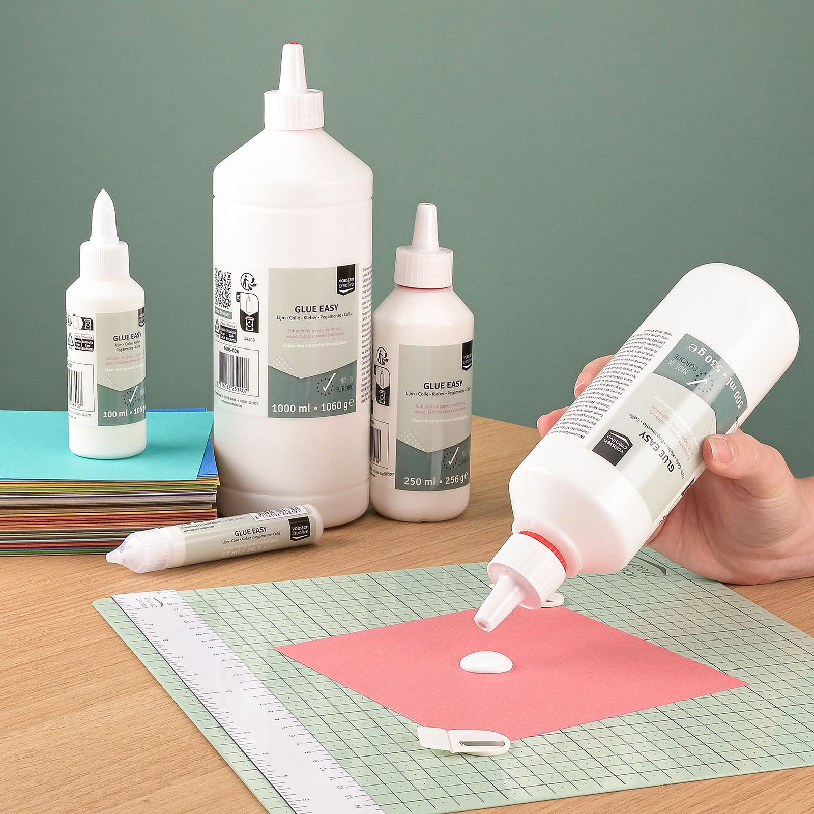 Vaessen Creative • Glue Easy Transparenter Kleber 500ml