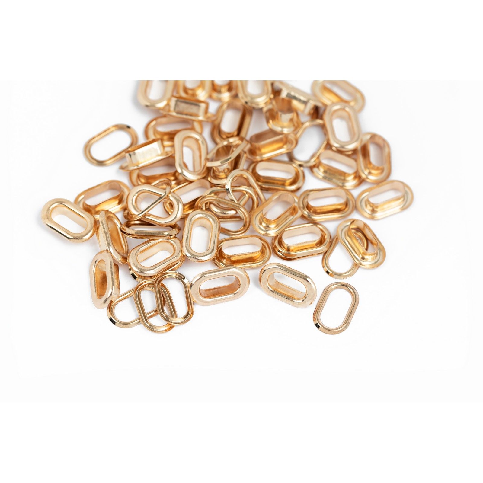 We R Makers • Crop-A-Dile Oval Eyelets Gold 50pcs