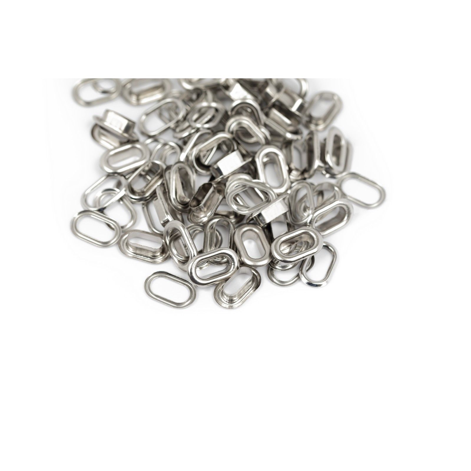 We R Makers • Crop-A-Dile Oval Eyelets Silver 50pcs
