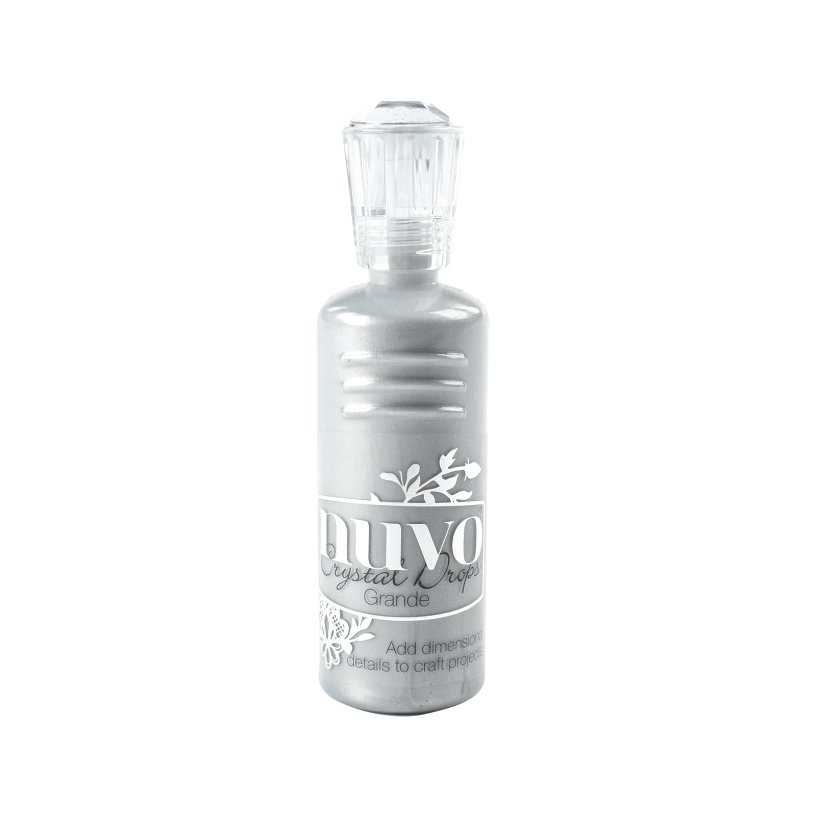 Nuvo • Grande drops Metallic silver