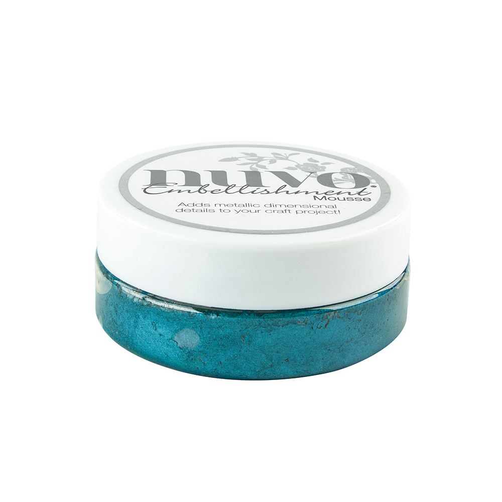 Nuvo • Embellishment mousse Pacific teal