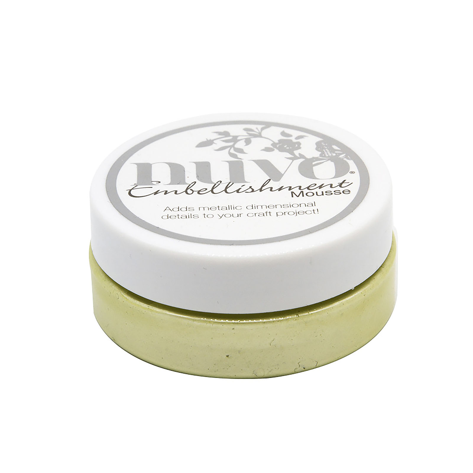Nuvo • Rustic rose embellishment mousse Mint tea
