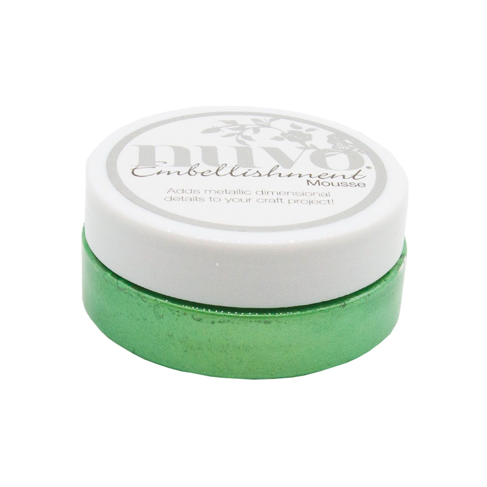 Nuvo • Embellishment mousse Myrtle green