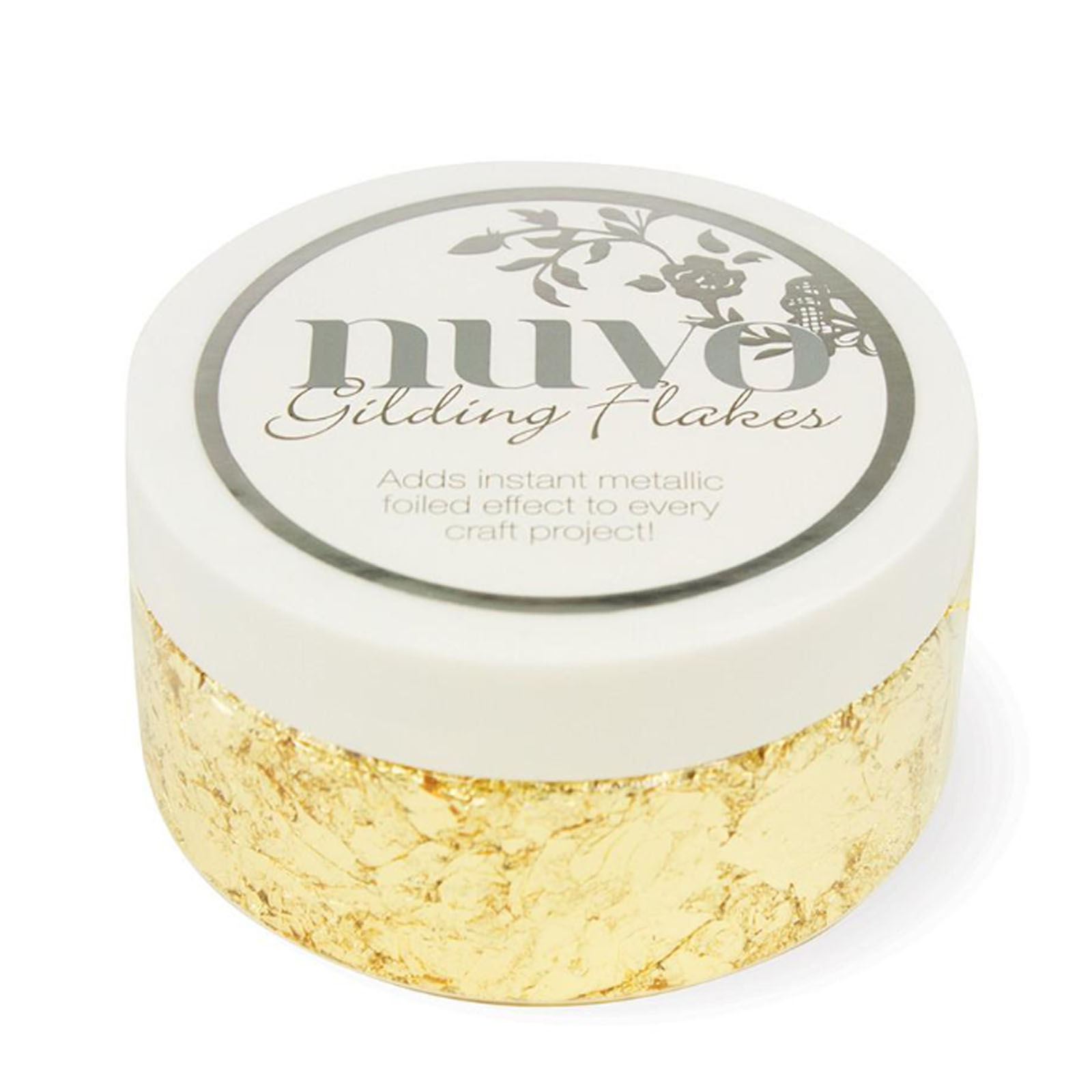 Nuvo • Gilding flakes Radiant gold