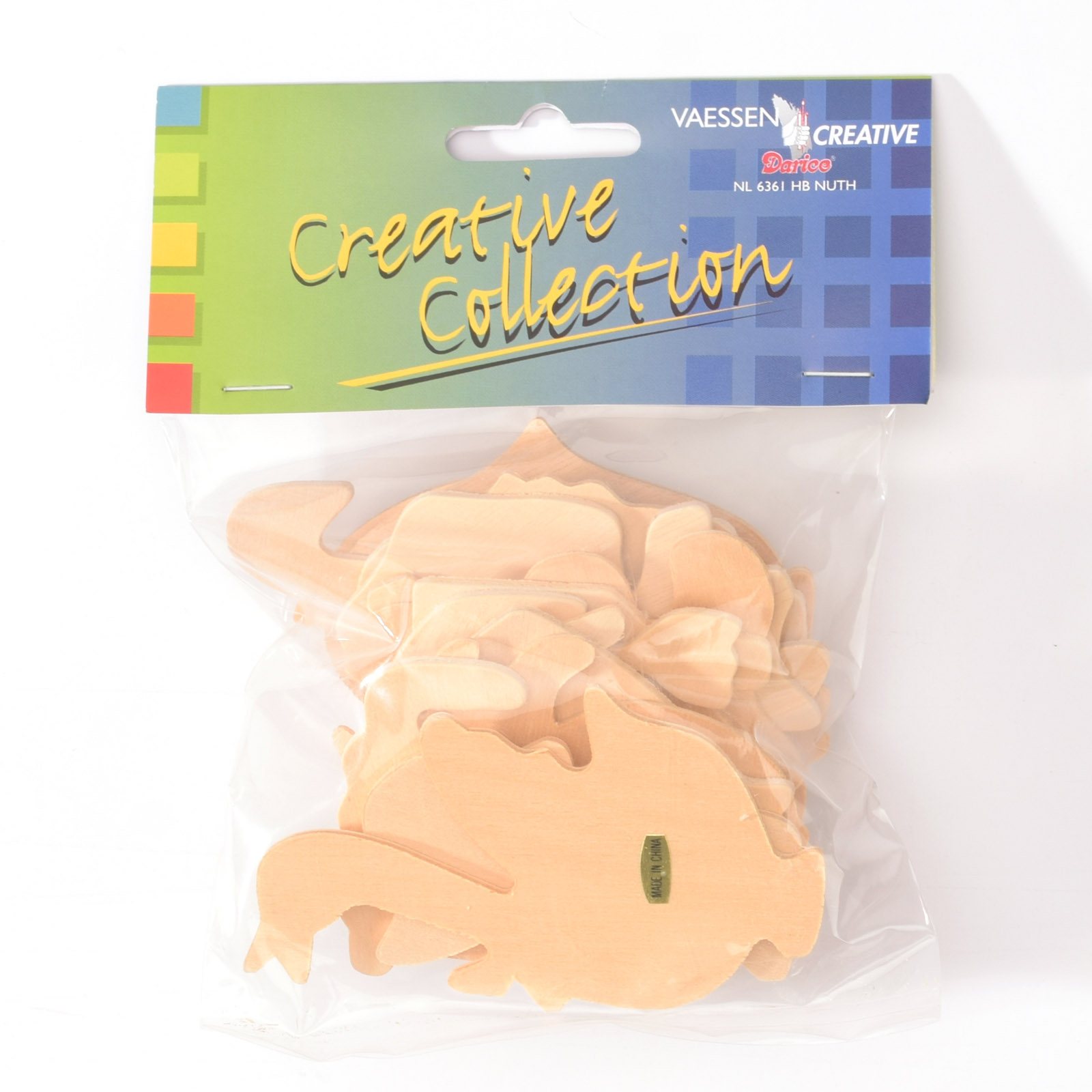 Vaessen Creative • Wooden figurines assorted 65g