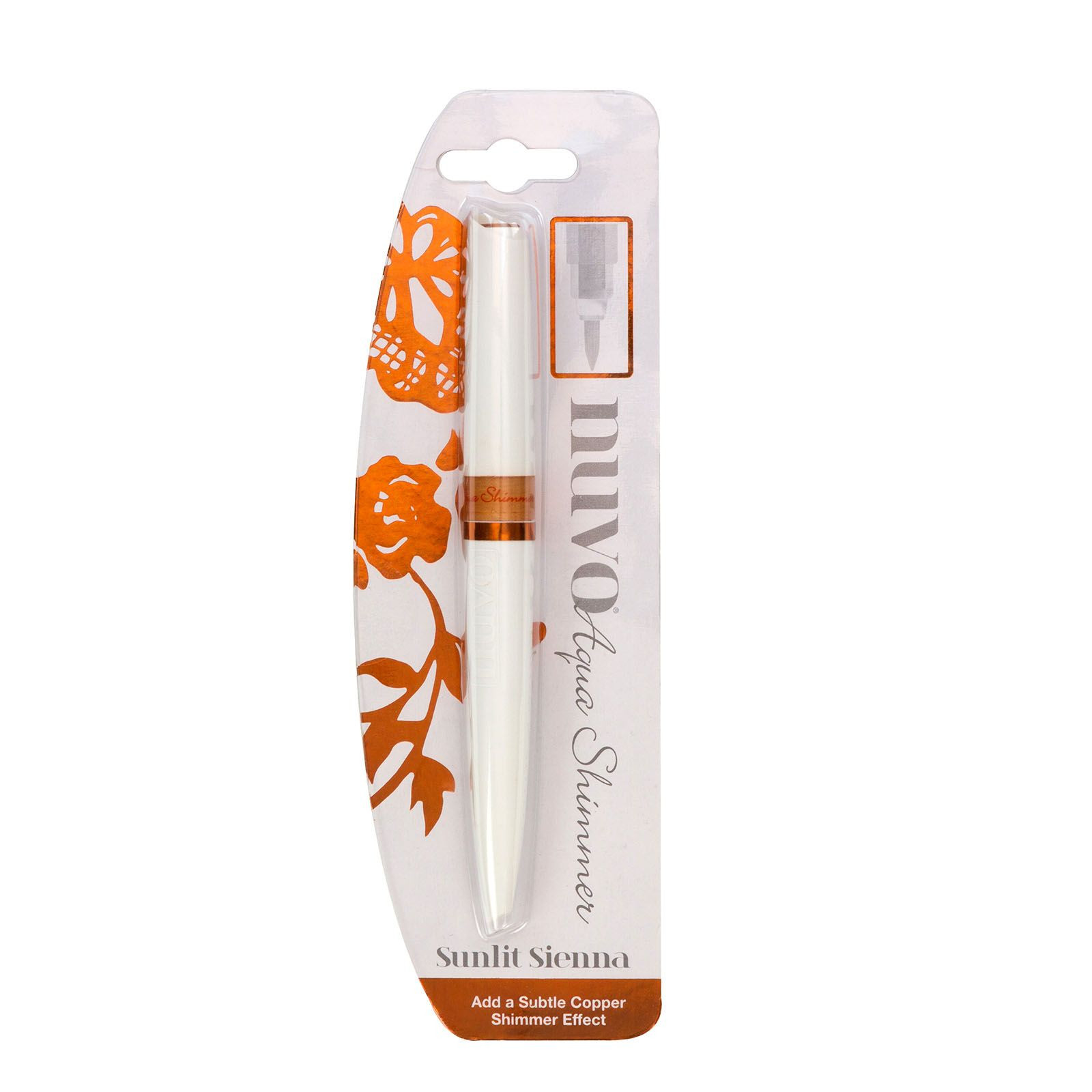 Nuvo • Bolígrafo Aqua shimmer Sunlit sienna