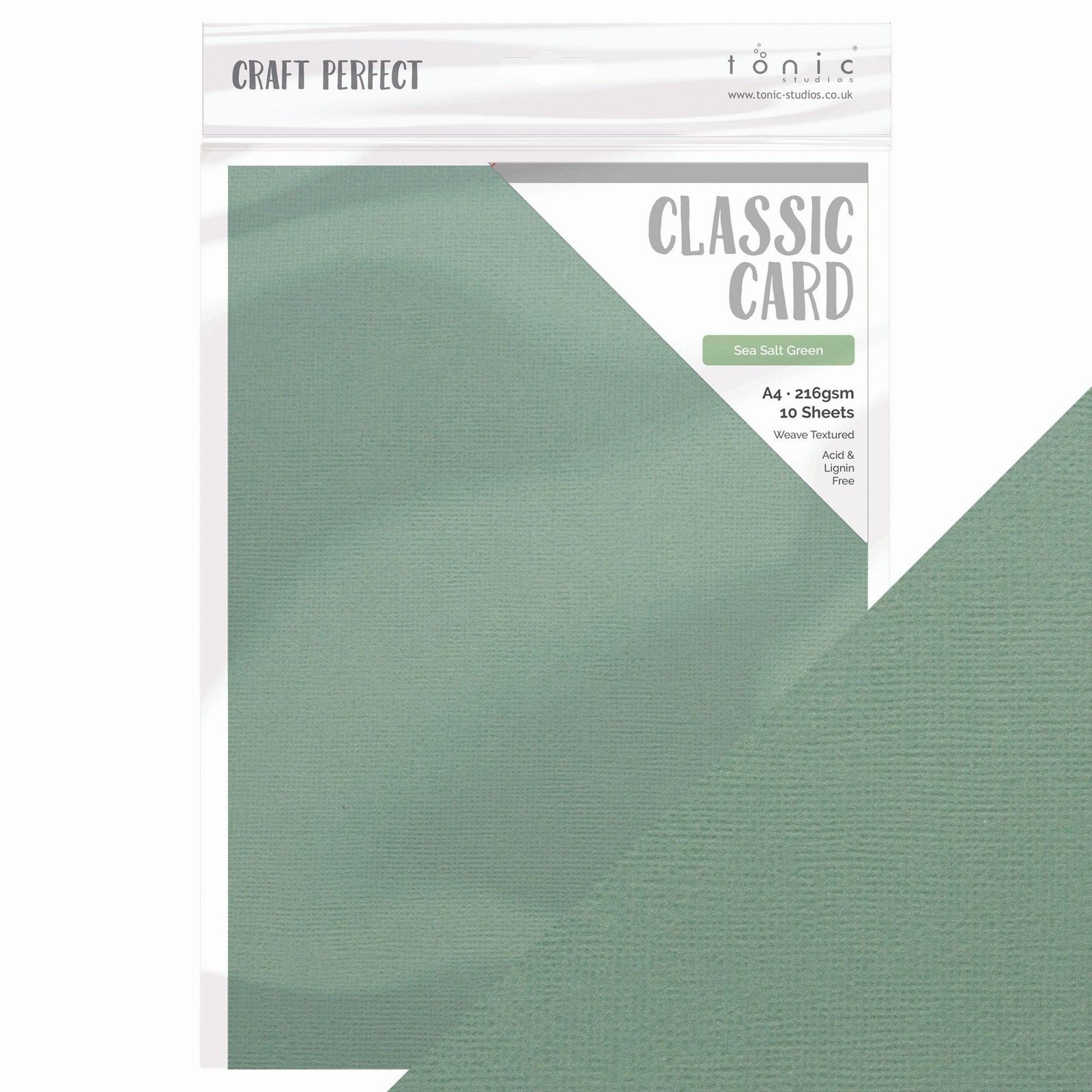 Craft Perfect • Spring Meadow Classic Card Sea Salt Green
