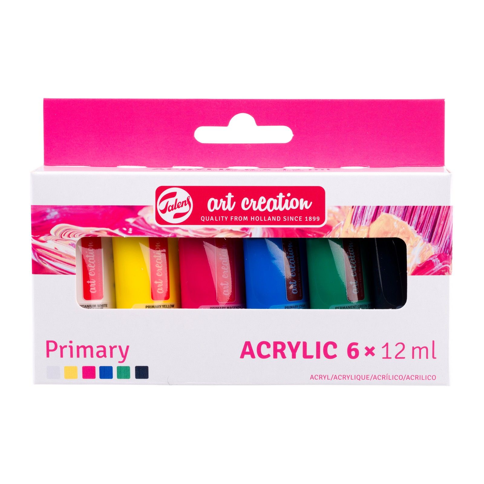 Talens Art Creation • Acrylverf Set Primary 6 x 12ml