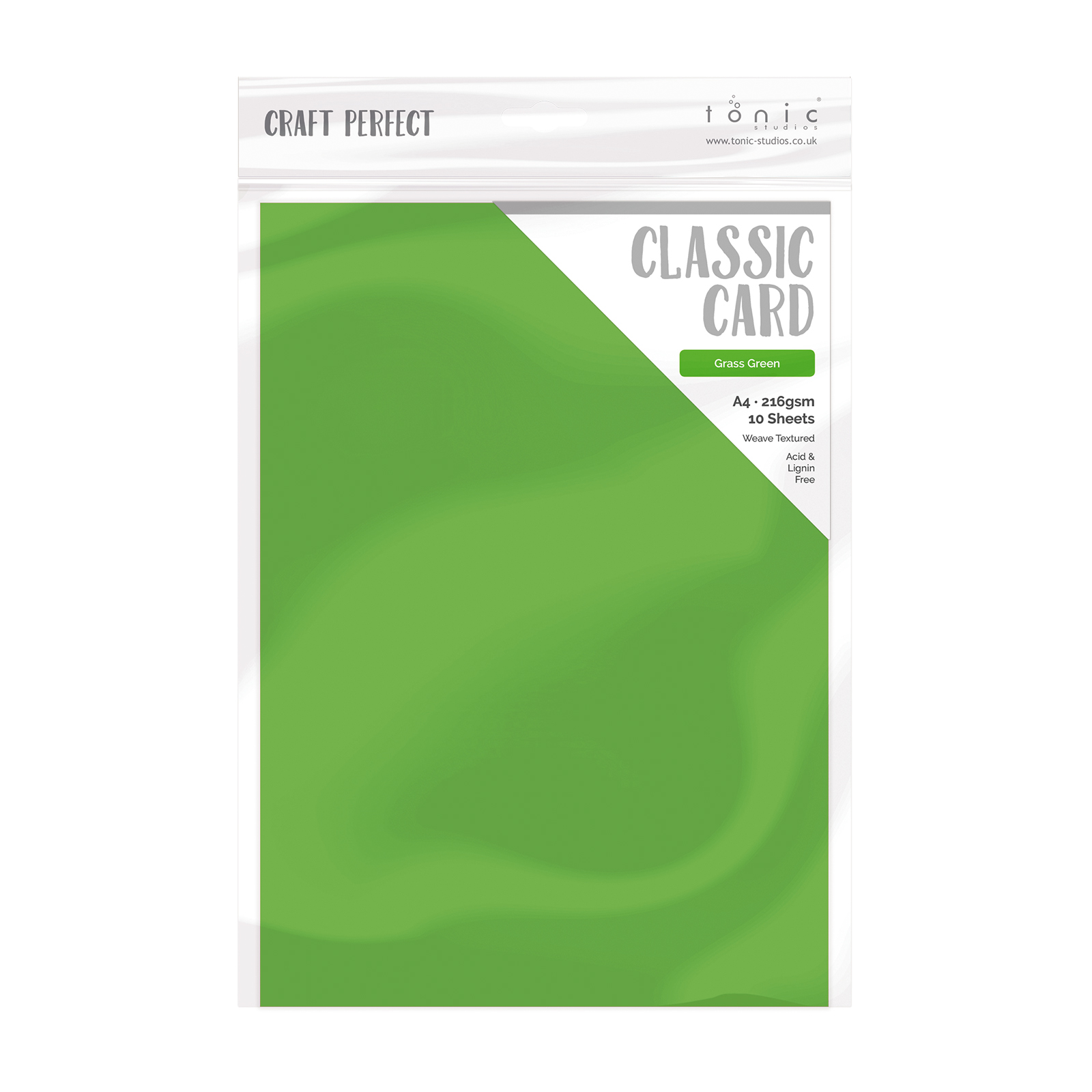 Craft Perfect • Classic card A4 Classic Card grass green