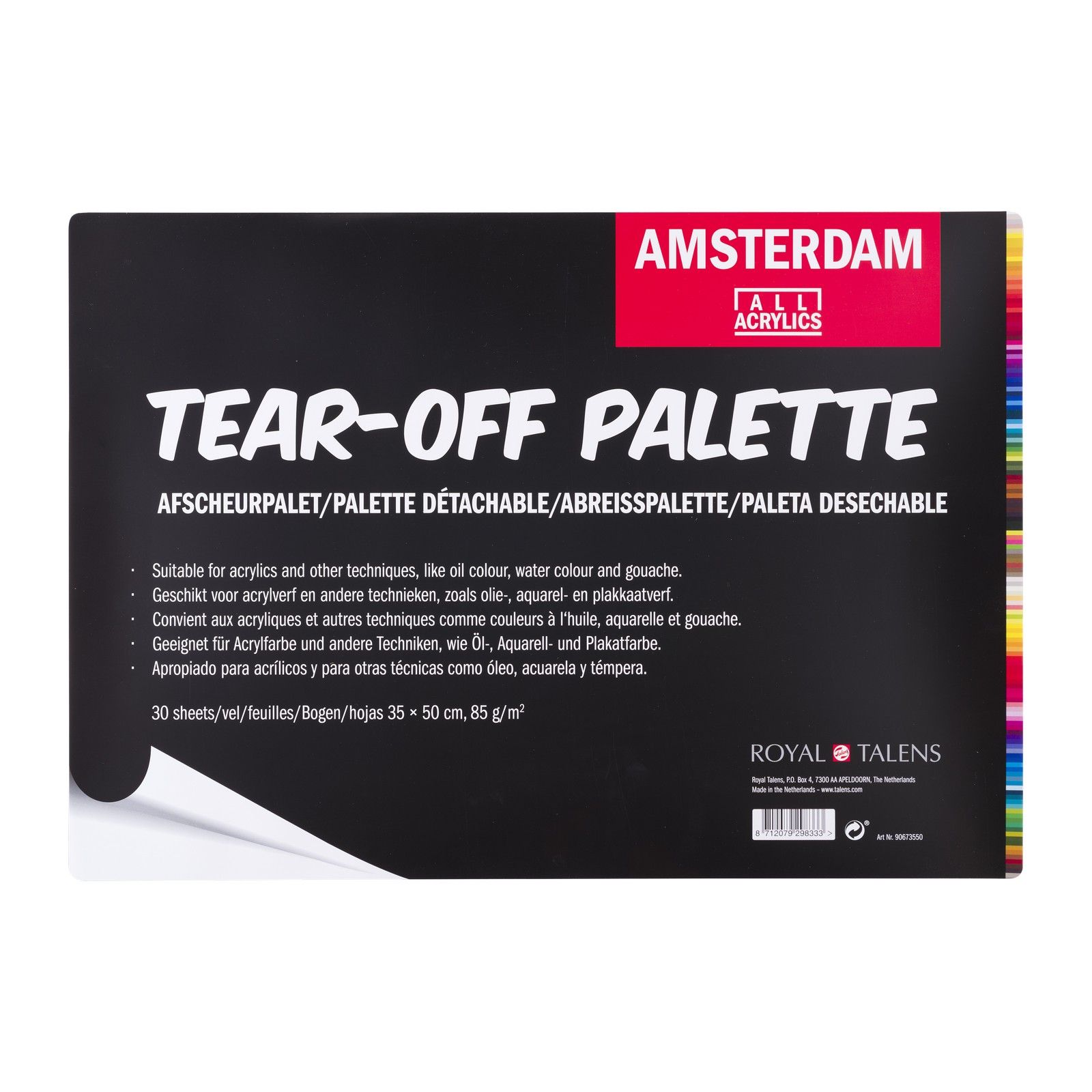 Amsterdam • Afscheurpalet