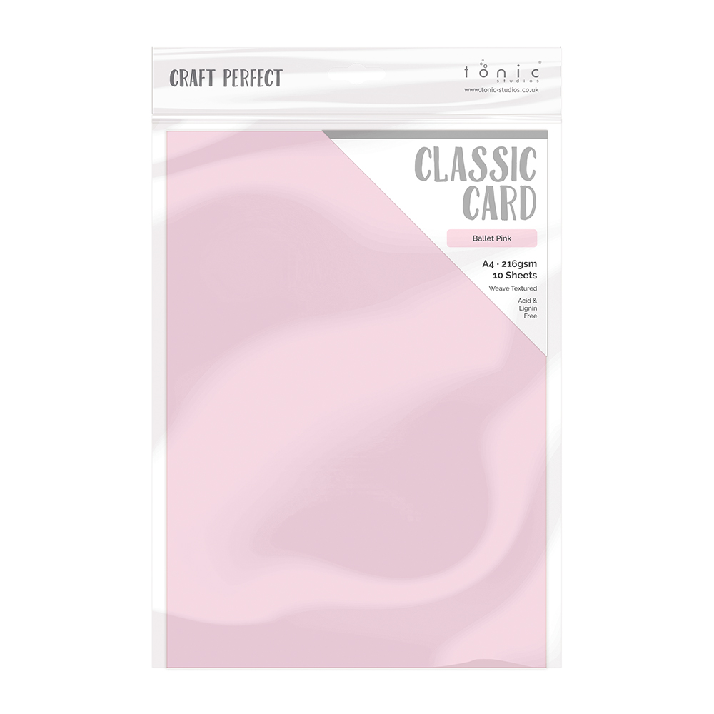 Craft Perfect • Klassieke kaart A4 10pcs Ballet pink