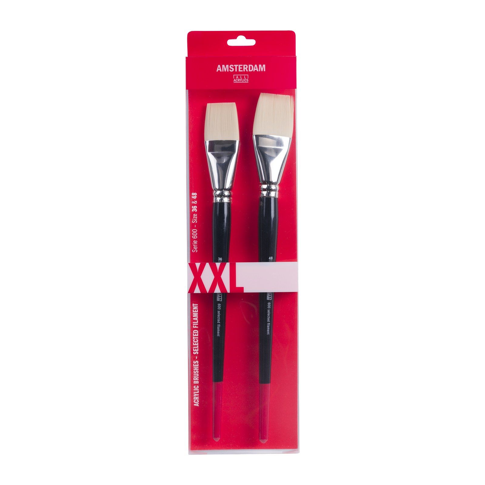 Amsterdam • Brush Set Series 600 XXL 36-48mm Synthetic Flat