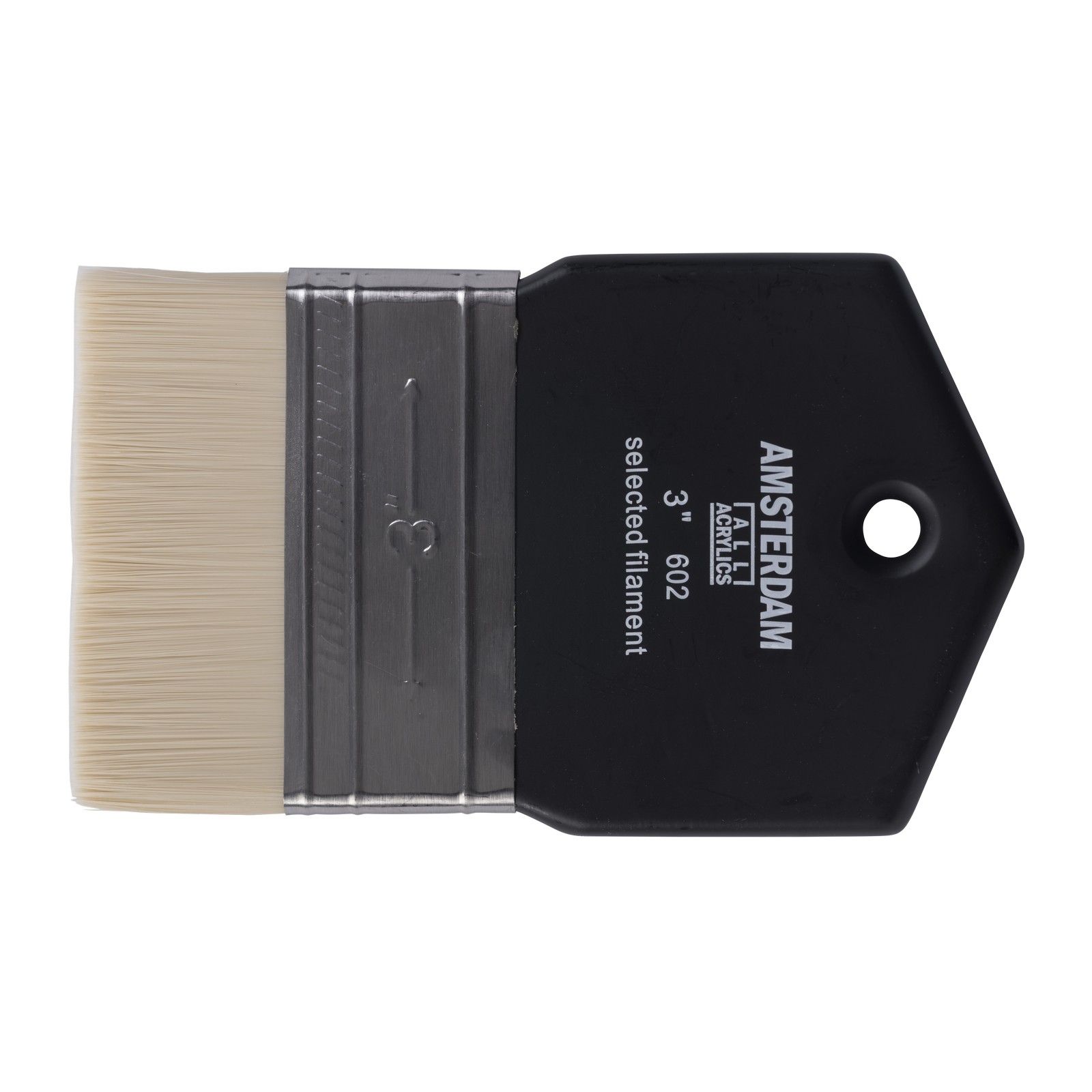 Amsterdam • Paddle penseel serie 602 - 3 inch - synthetisch haar