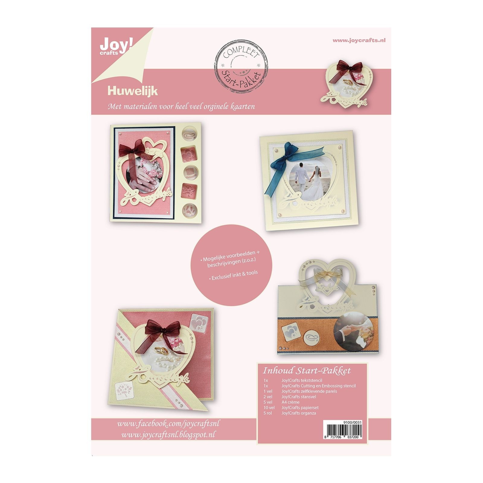 Joy!Crafts • Startpakket Nederlands "Huwelijk"