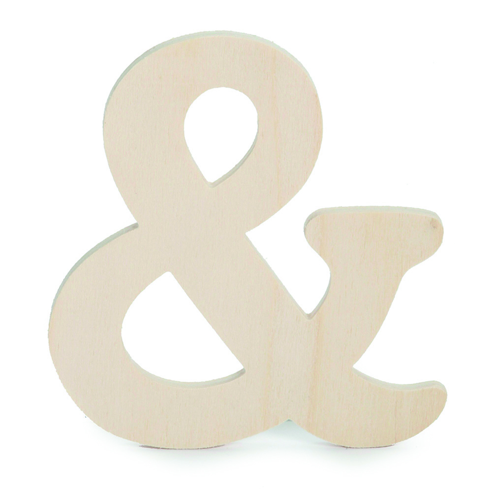 Darice • Uitgesneden houten letter & 10,8cmx5mm