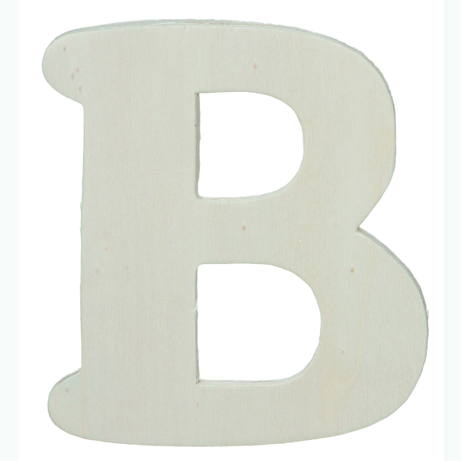 Darice • Uitgesneden houten letter B 10,8cmx5mm