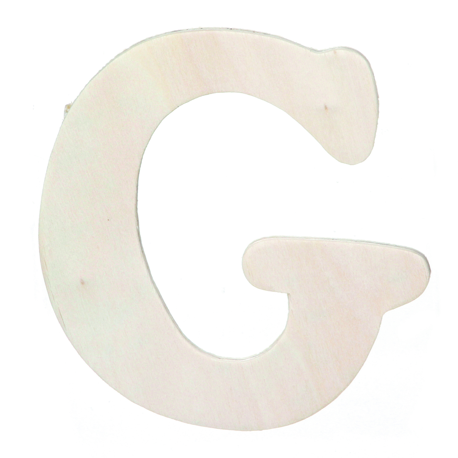 Darice • Uitgesneden houten letter G 10,8cmx5mm