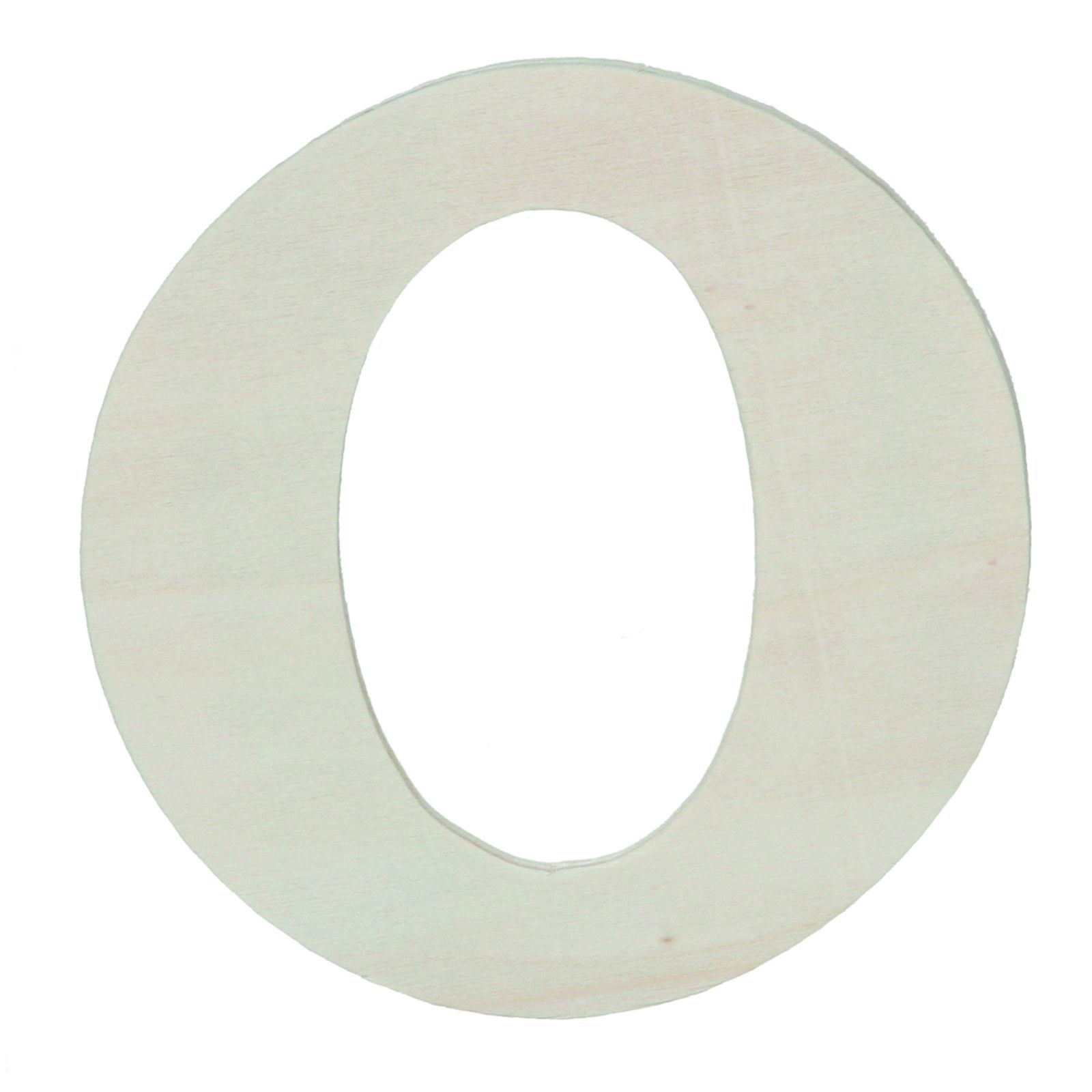 Darice • Wood cut out 10,8cm 5mm thick letter O