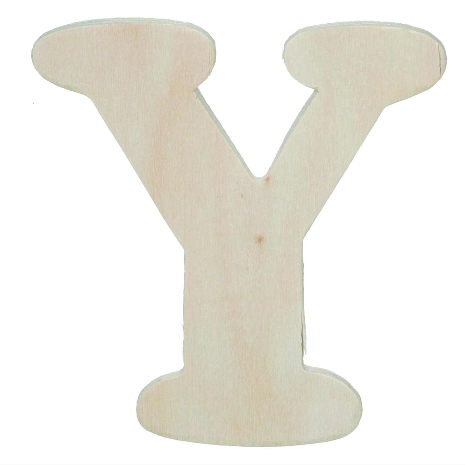 Darice • Uitgesneden houten letter Y 10,8cmx5mm