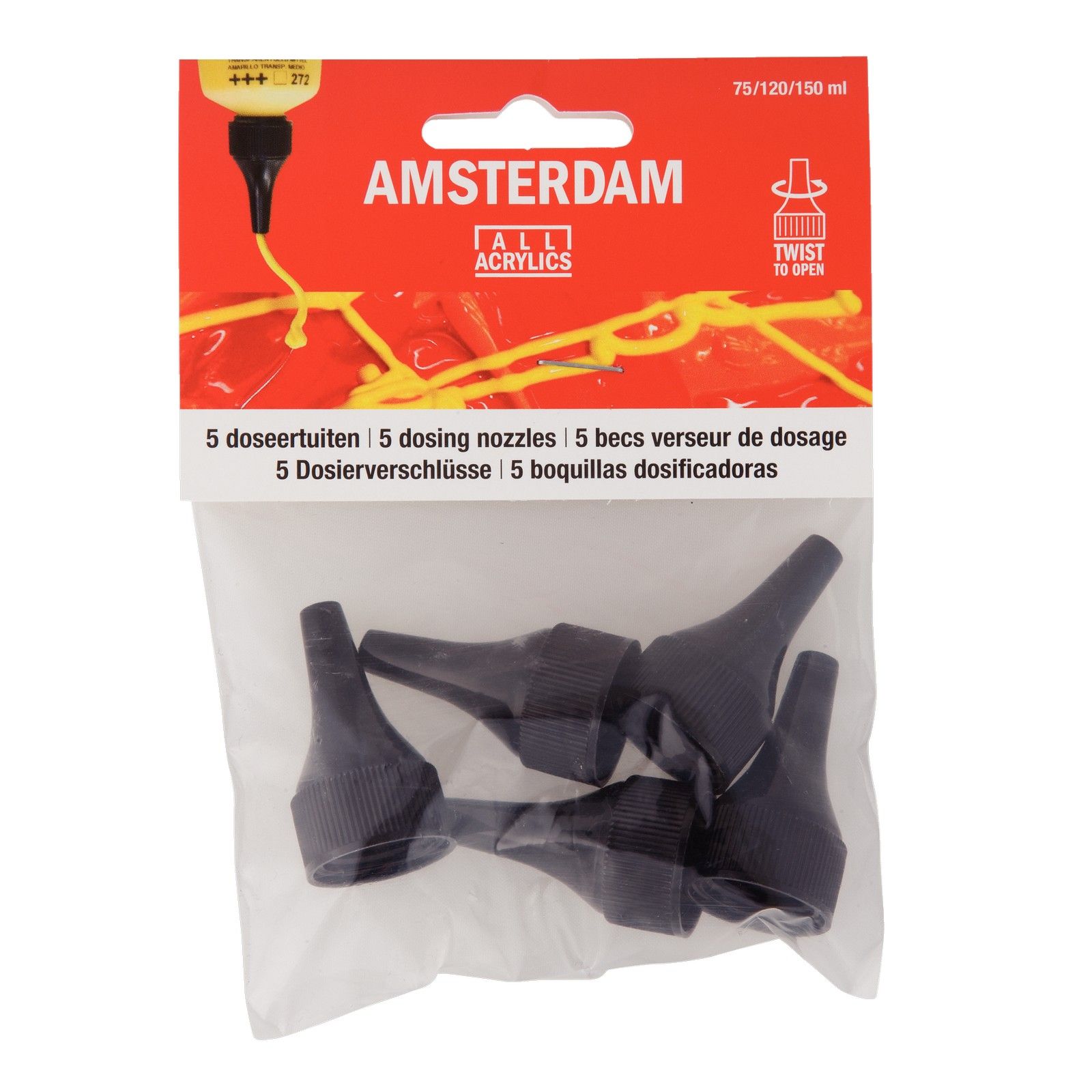 Amsterdam • Acrylverf doseertuit 5x