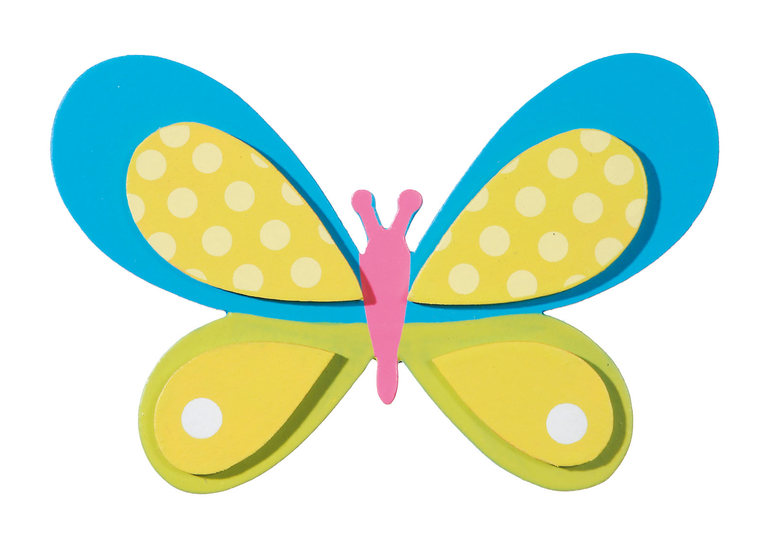 Darice • Bemalte holzforme Schmetterling