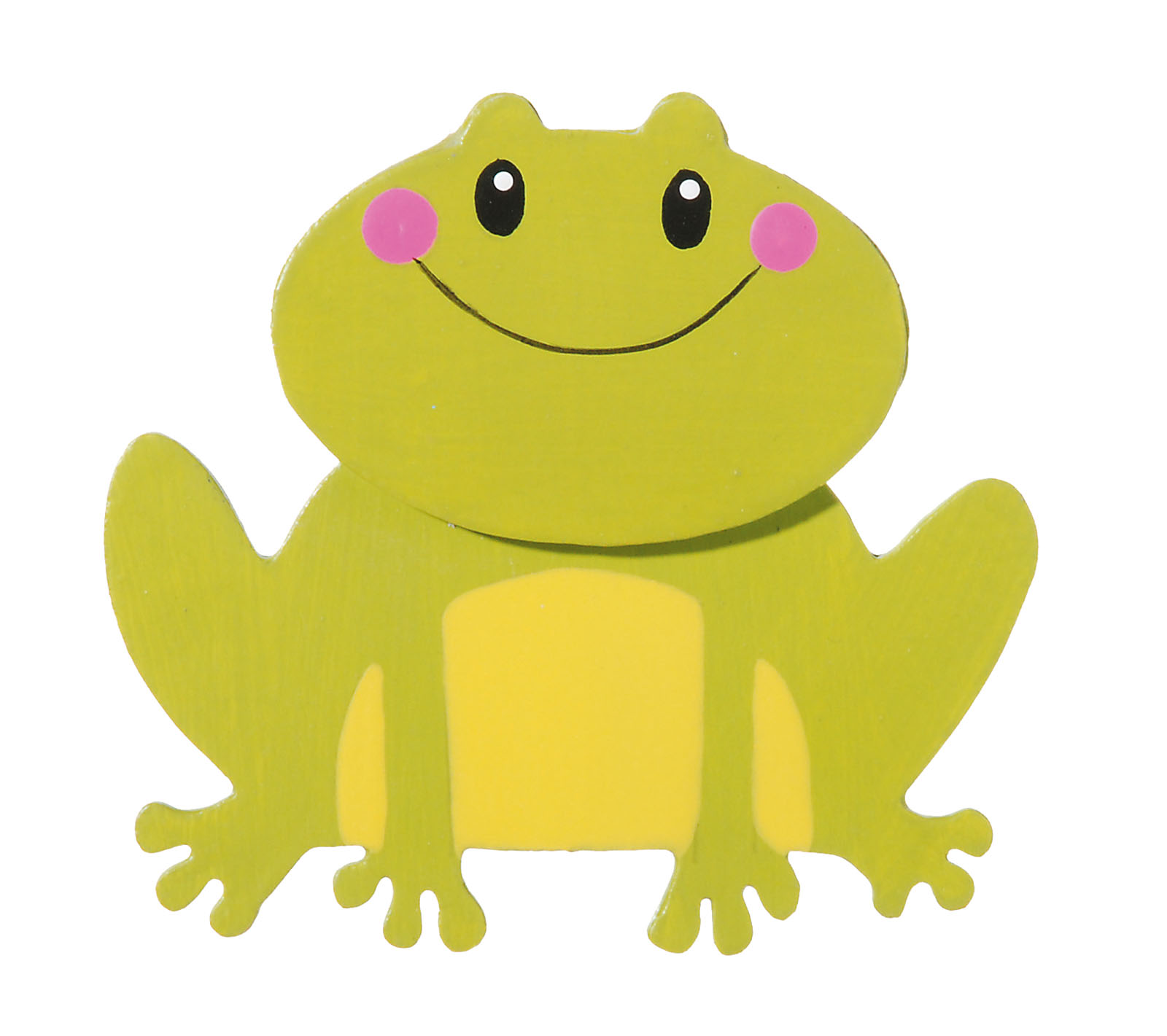 Darice • Figurines de bois peinte Grenouille 