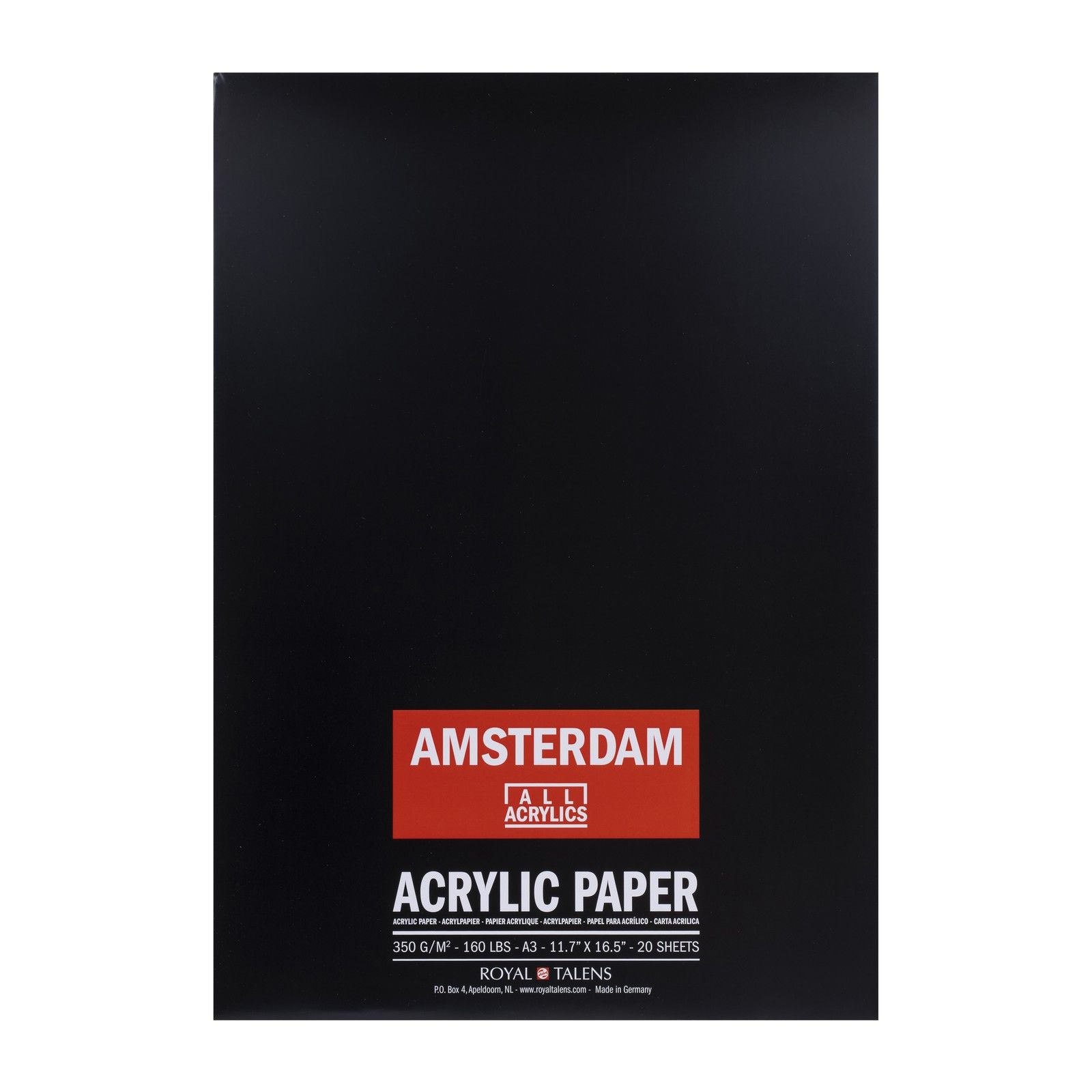 Amsterdam • Acrylpapier 42x29,7cm A3, 350 g, 20 vellen
