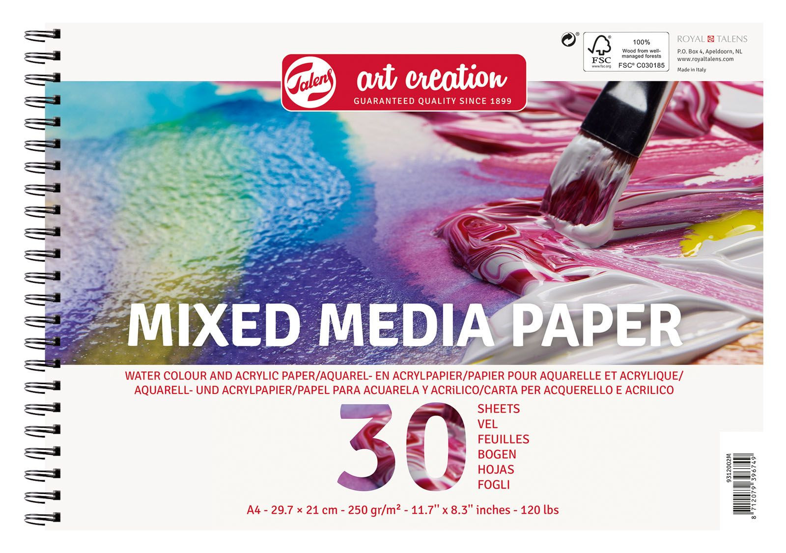 Talens Art Creation • Mix Media Paper A4