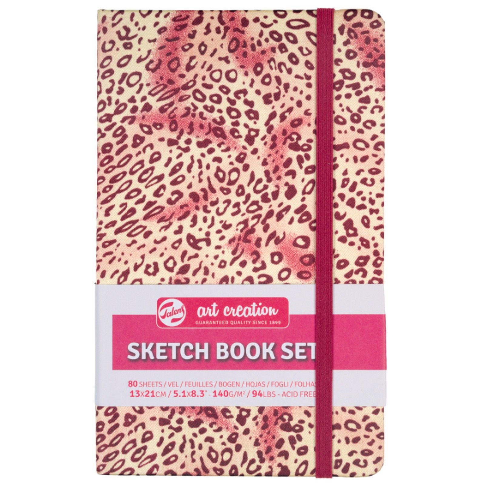 Talens Art Creation • Sketchbook Set Berry Blush 5.1x8.3 inch 140g 80 Sheets