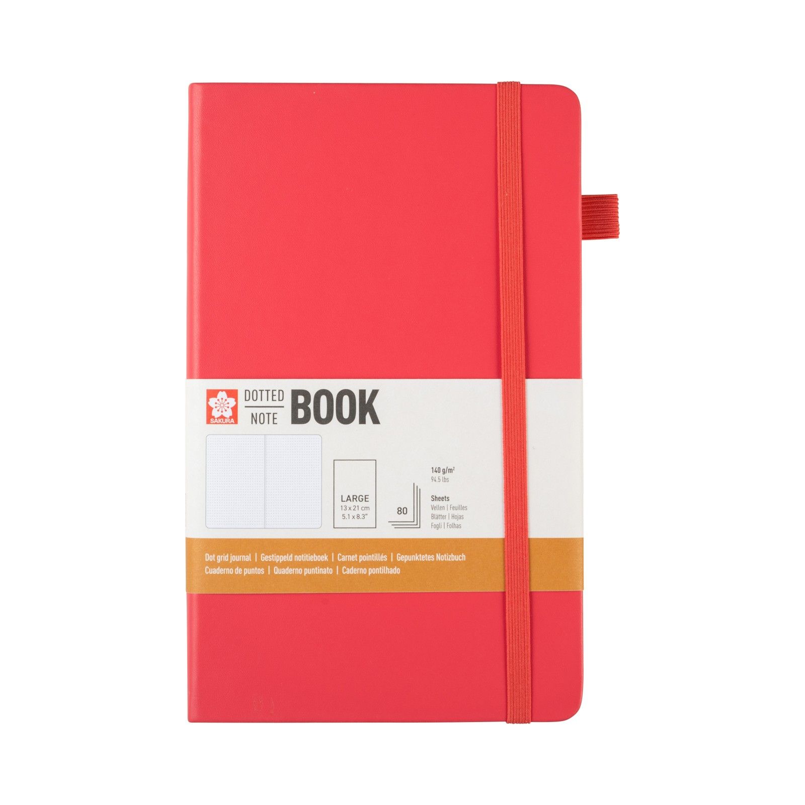 Sakura • Notebook Dotted 13x21cm Plum Blossom