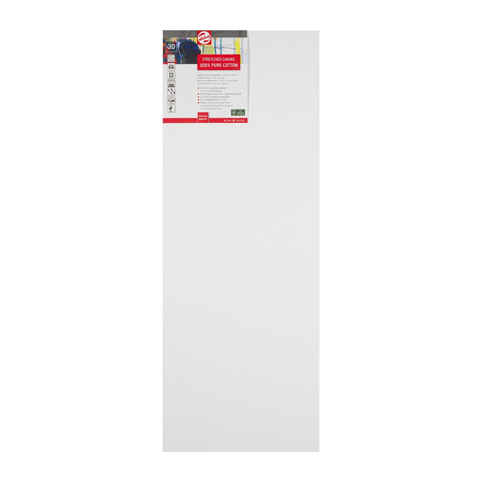 Talens • Schildersdoek Katoen 3D 30x80cm