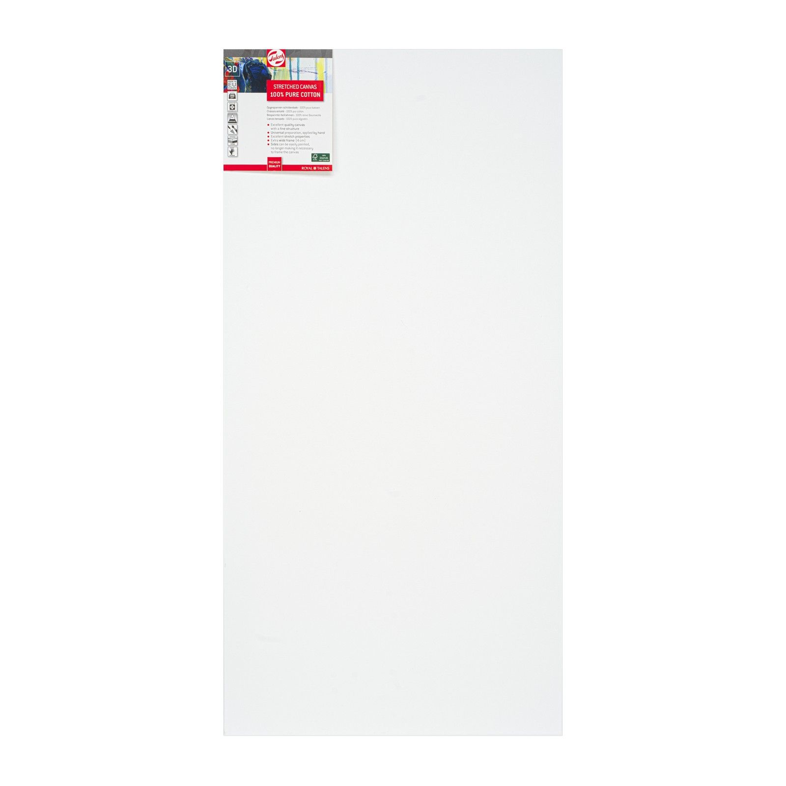 Talens • Schildersdoek Katoen 3D 50x100cm