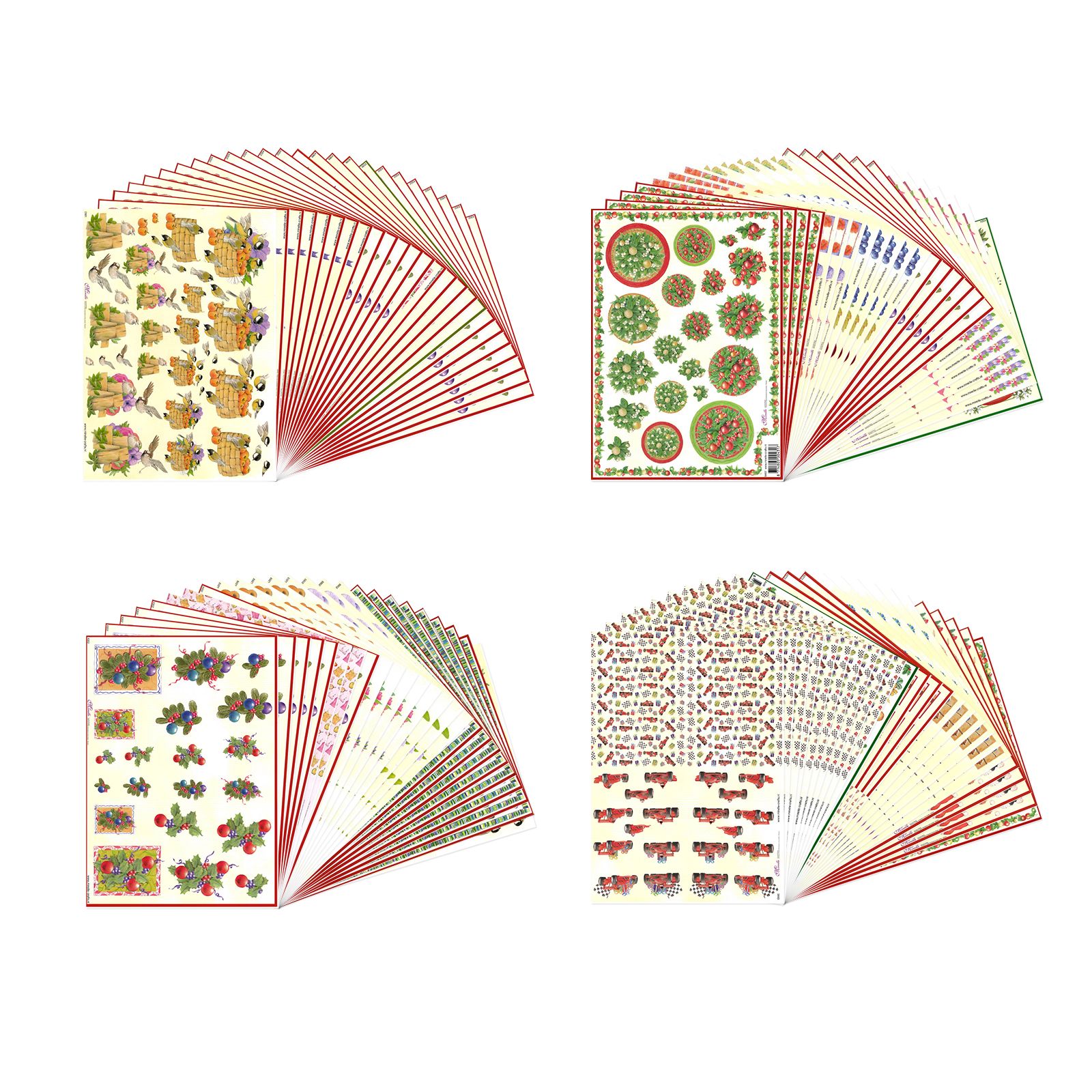Mireille • Decoupage and Cutting Sheet Assortment A4 50x