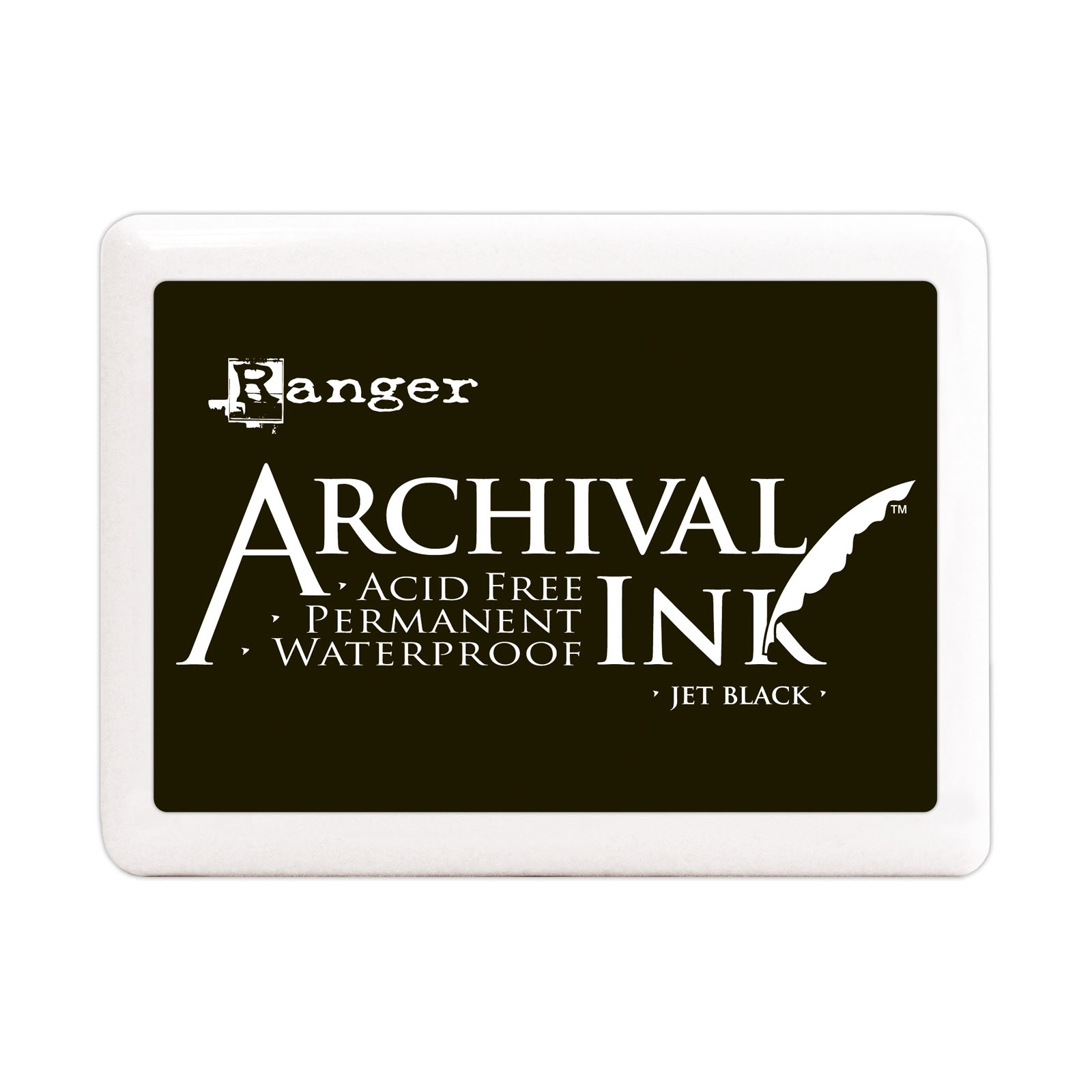 Ranger • Archival Jumbo ink pad Jet black