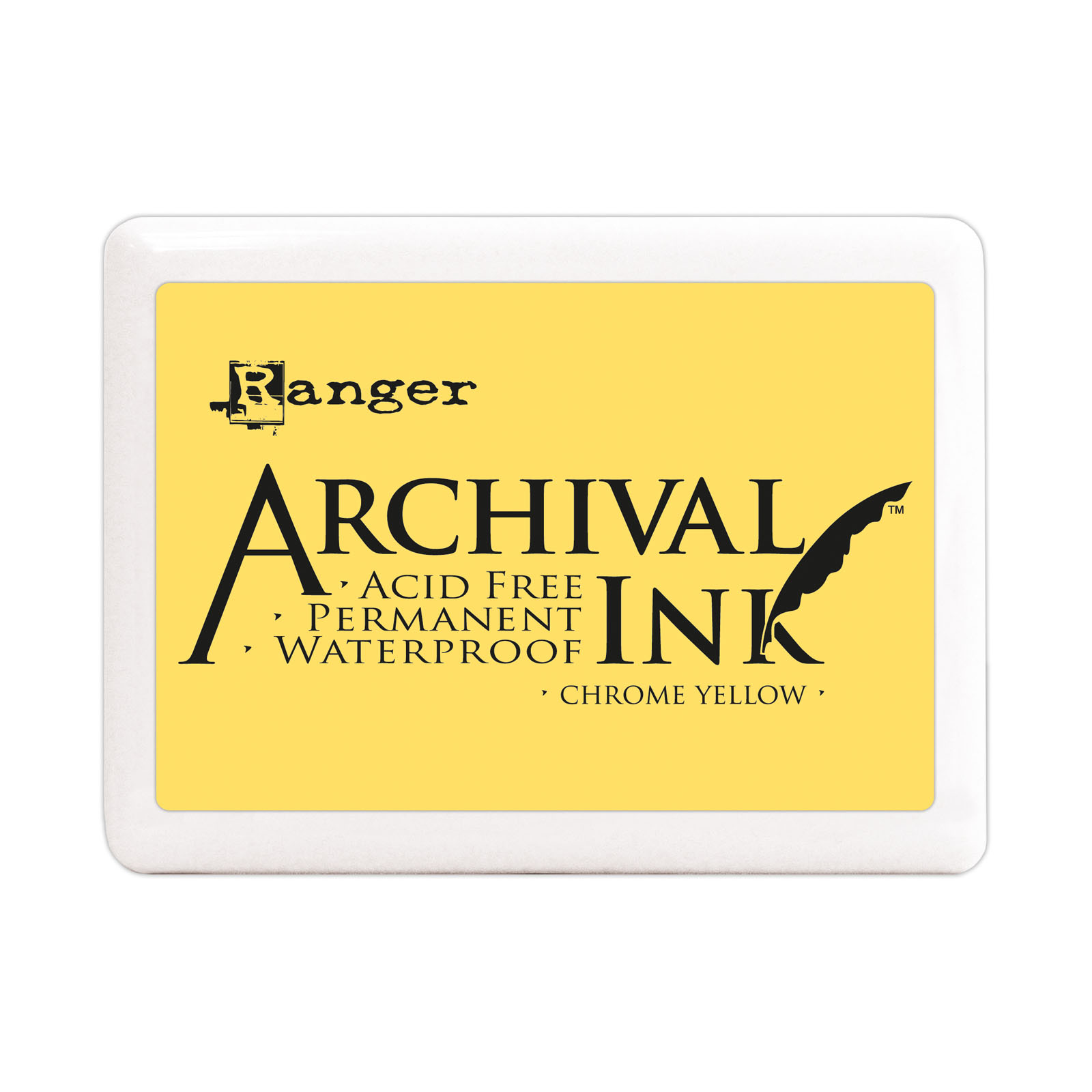 Ranger • Archival Jumbo ink pad Chrome yellow